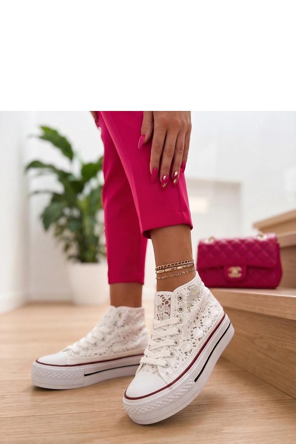  Adidași cu platformă model 230469 Solea 