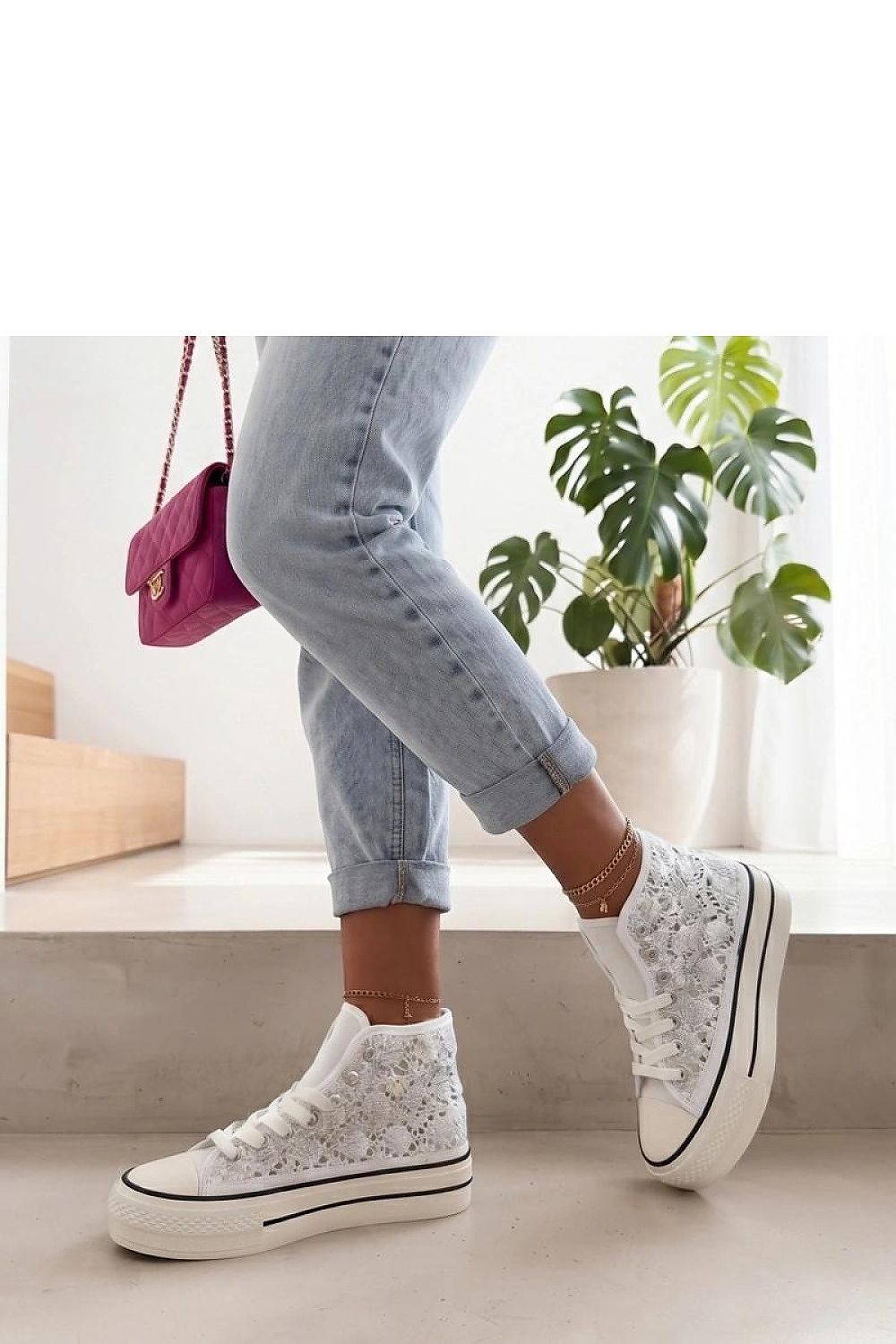  Adidași cu platformă model 230488 Solea 