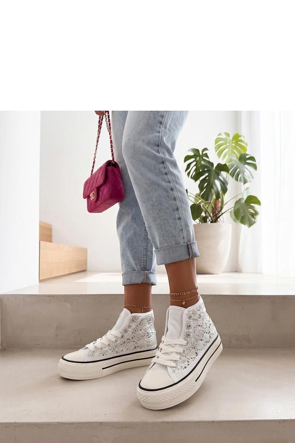  Adidași cu platformă model 230488 Solea 