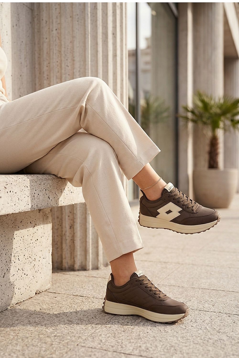  Pantofi sport pe platformă model 230615 Step in style 