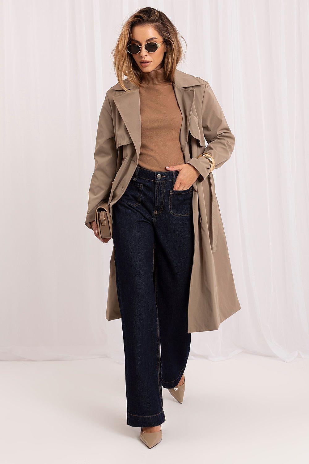  Pulover cu mânecă scurtă model 230894 Italy Moda 