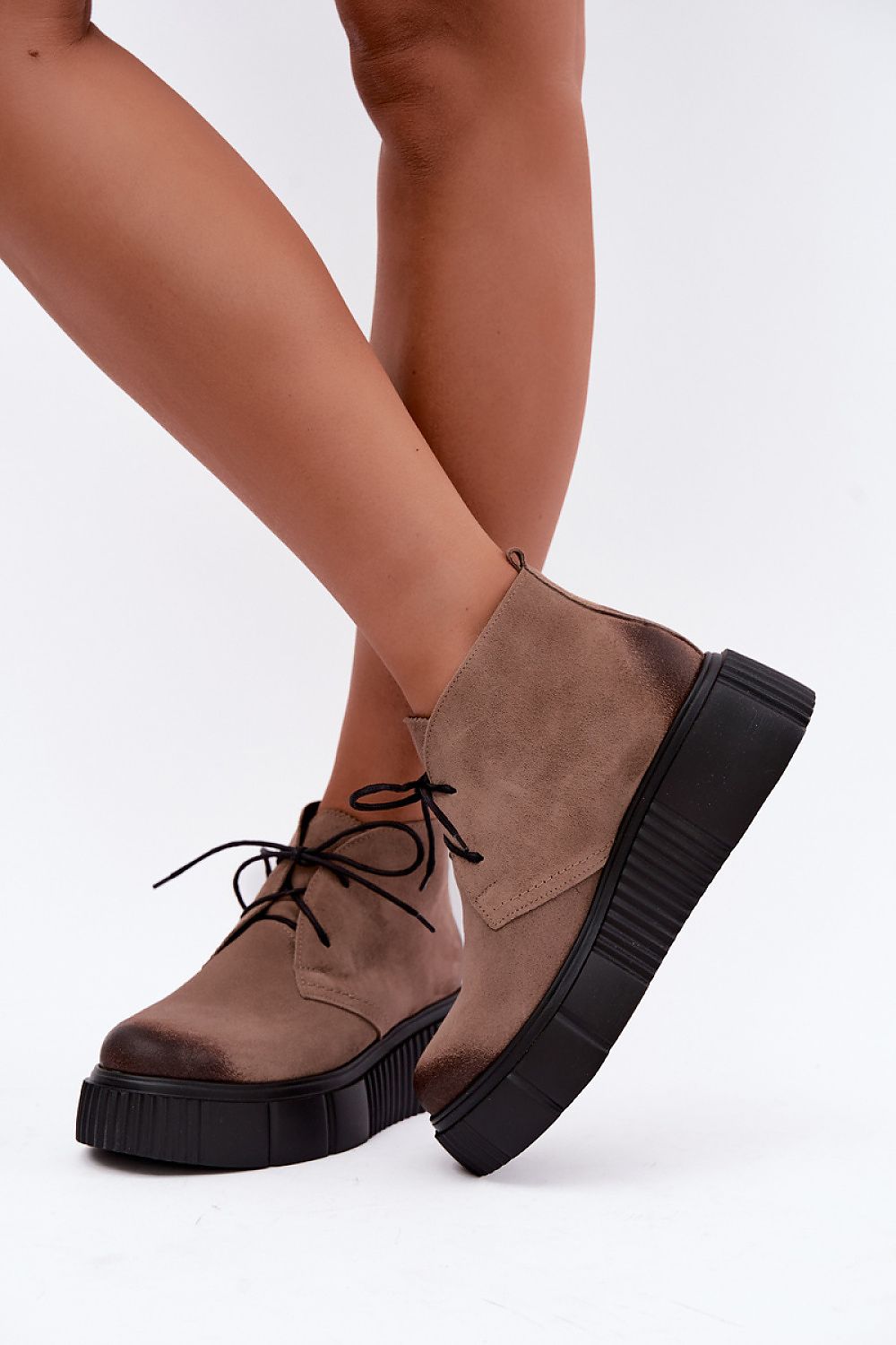  Pantofi sport cu platformă model 231167 Step in style 