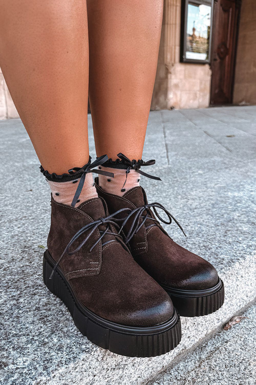  Pantofi sport cu platformă model 231168 Step in style 