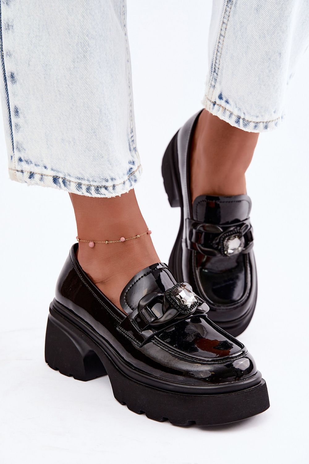  Pantofi sport cu platformă model 231169 Step in style 