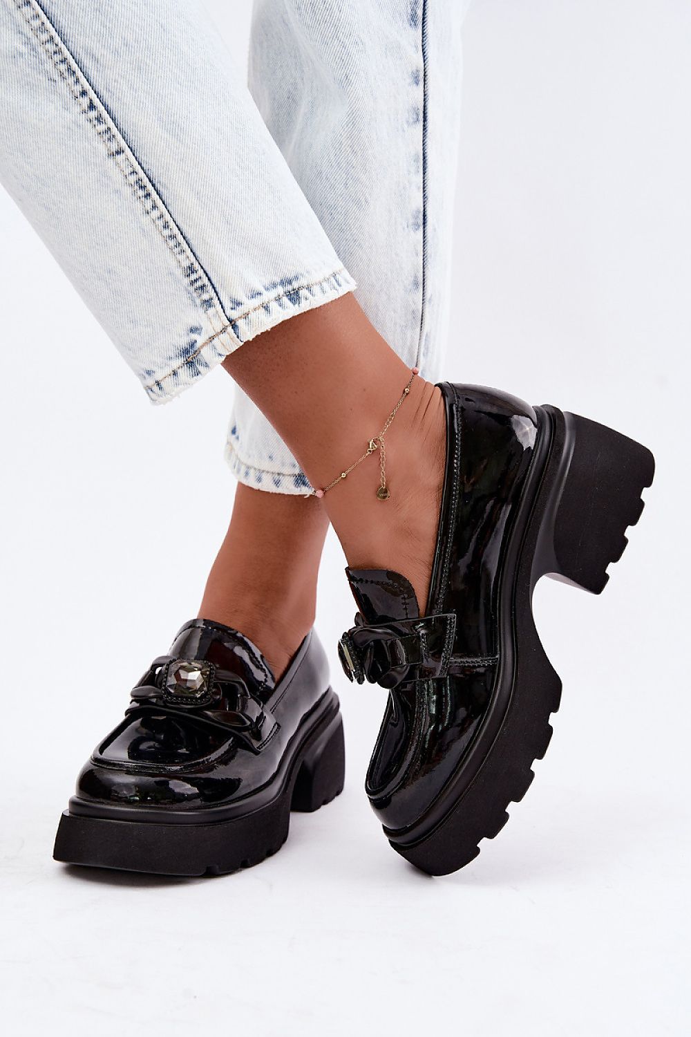 Pantofi sport cu platformă model 231169 Step in style 