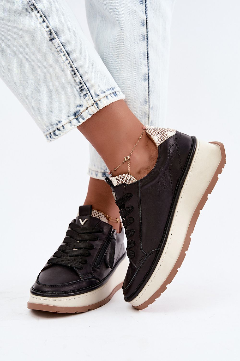  Pantofi sport cu platformă model 231170 Step in style 