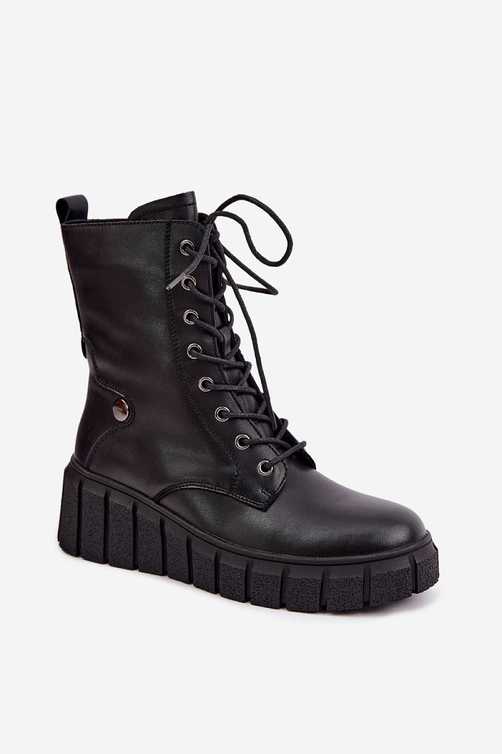  Botine cu talpă tip pană model 231185 Step in style 