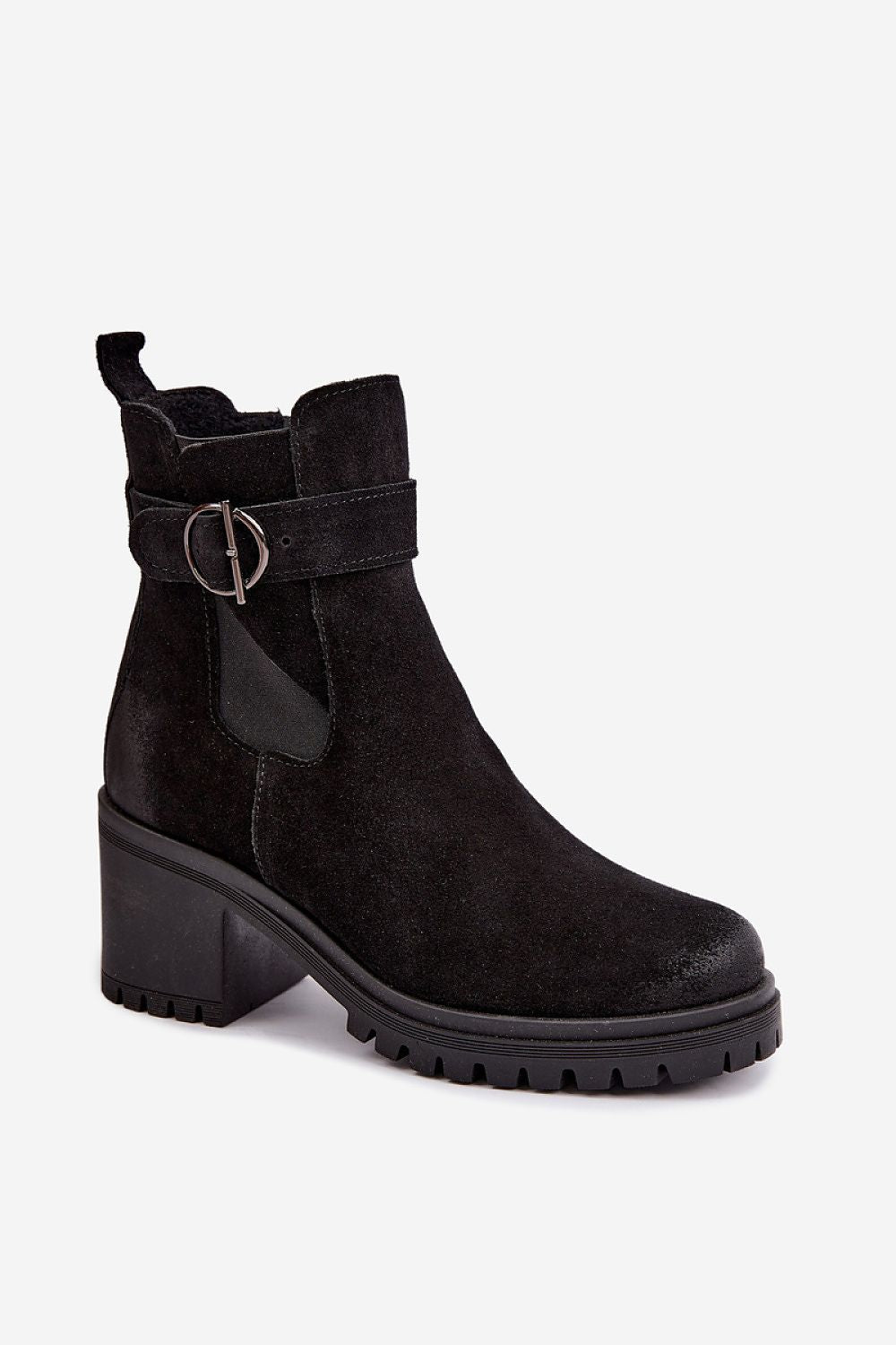  Botine cu toc model 231195 Step in style 