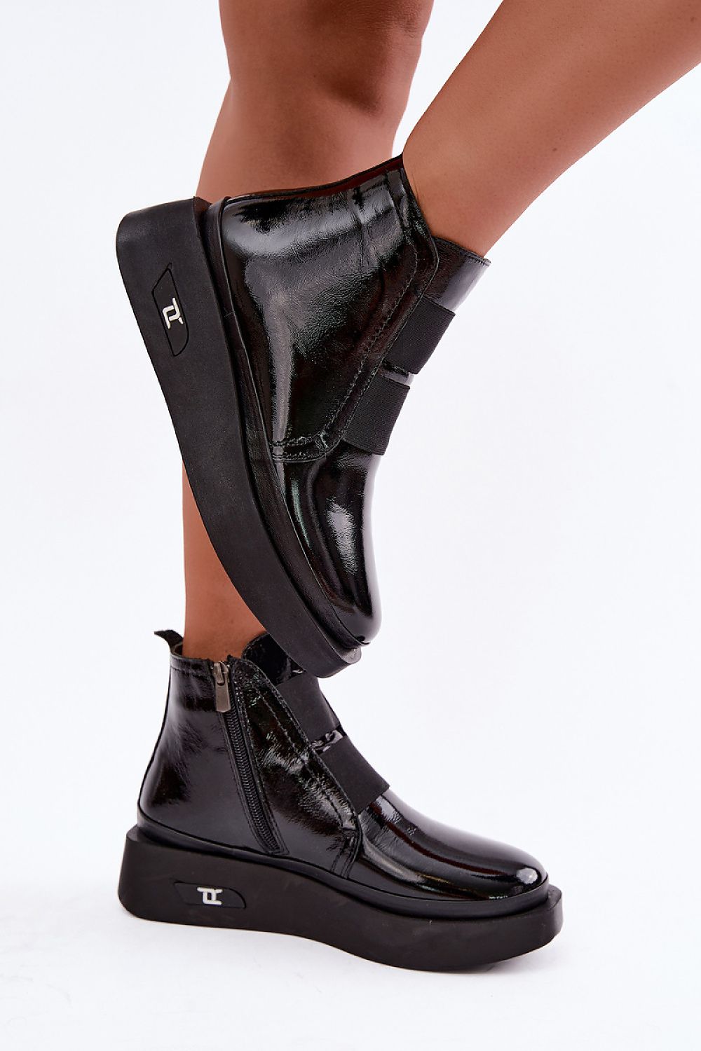  Botine cu platformă model 231197 Step in style 