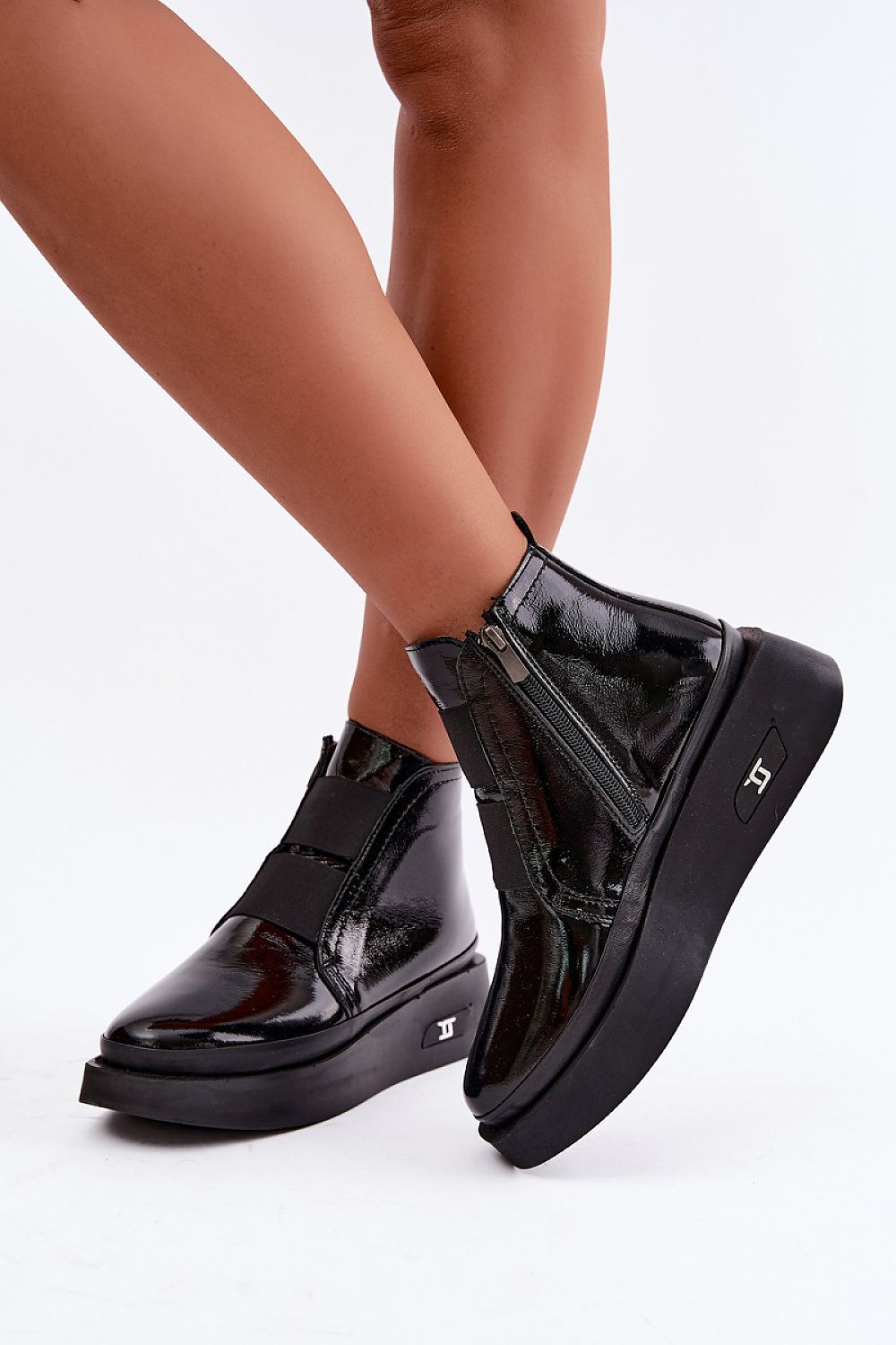  Botine cu platformă model 231197 Step in style 