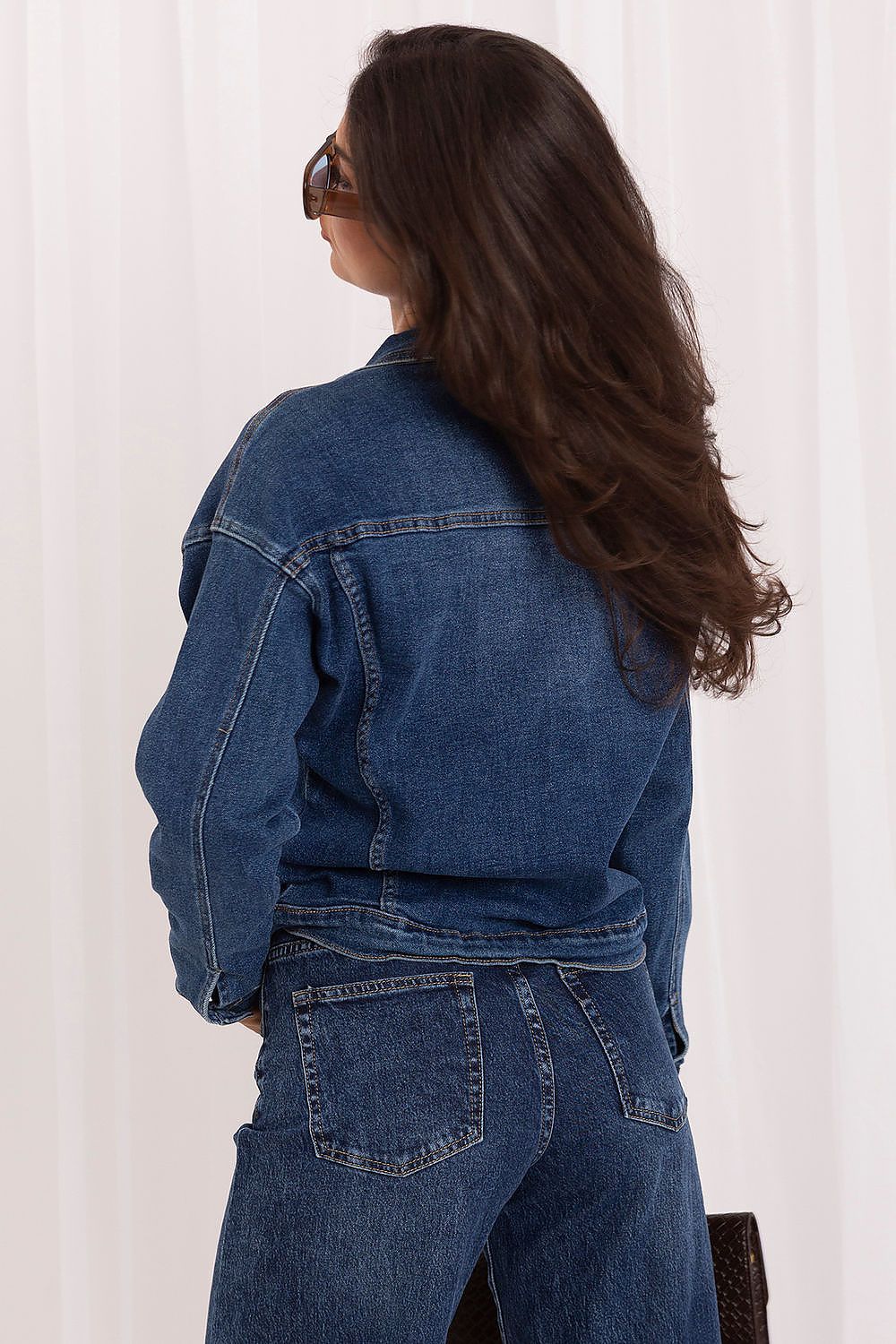  Jachetă din denim model 231366 Italy Moda 