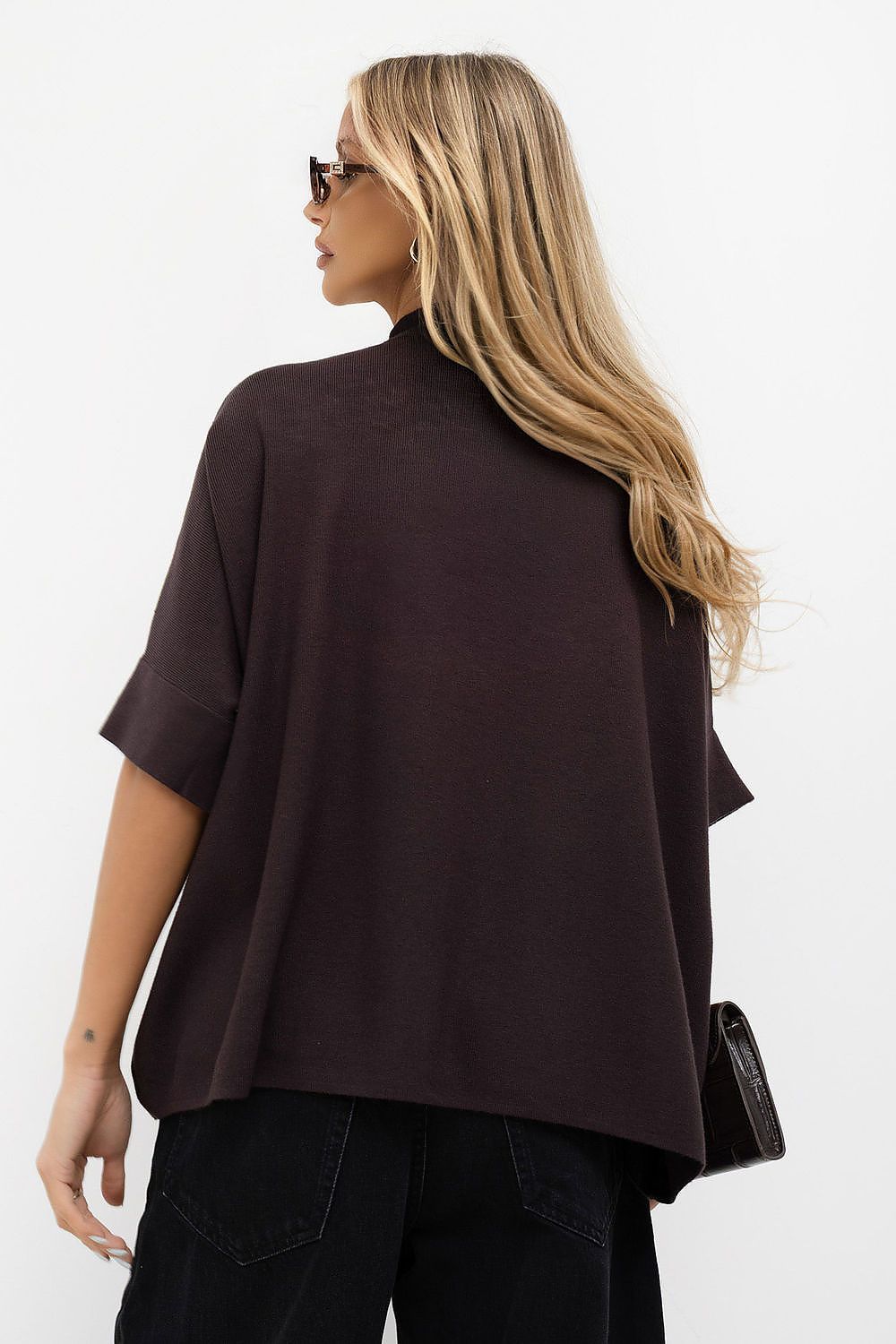  Pulover cu mânecă scurtă model 231504 Italy Moda 