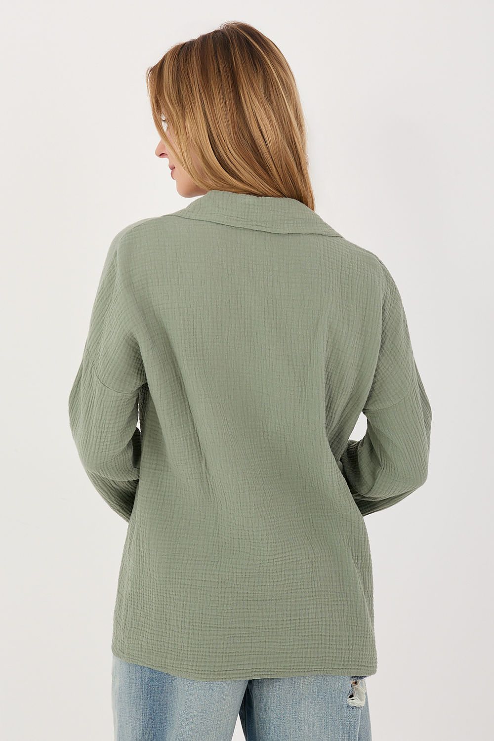  Cămaşă cu mânecă lungă model 231509 Italy Moda 