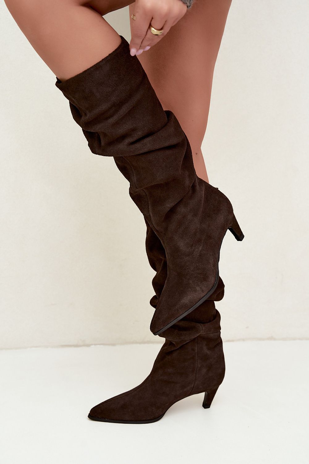  Cizme cu toc model 231584 Step in style 