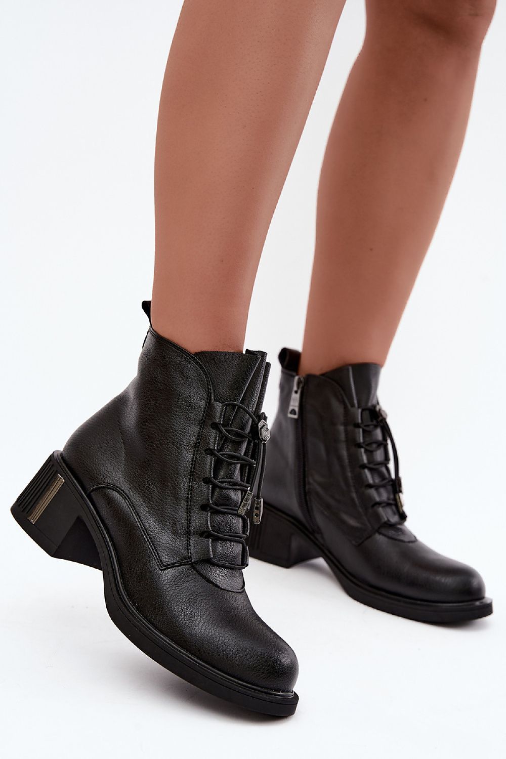  Botine cu toc model 231585 Step in style 