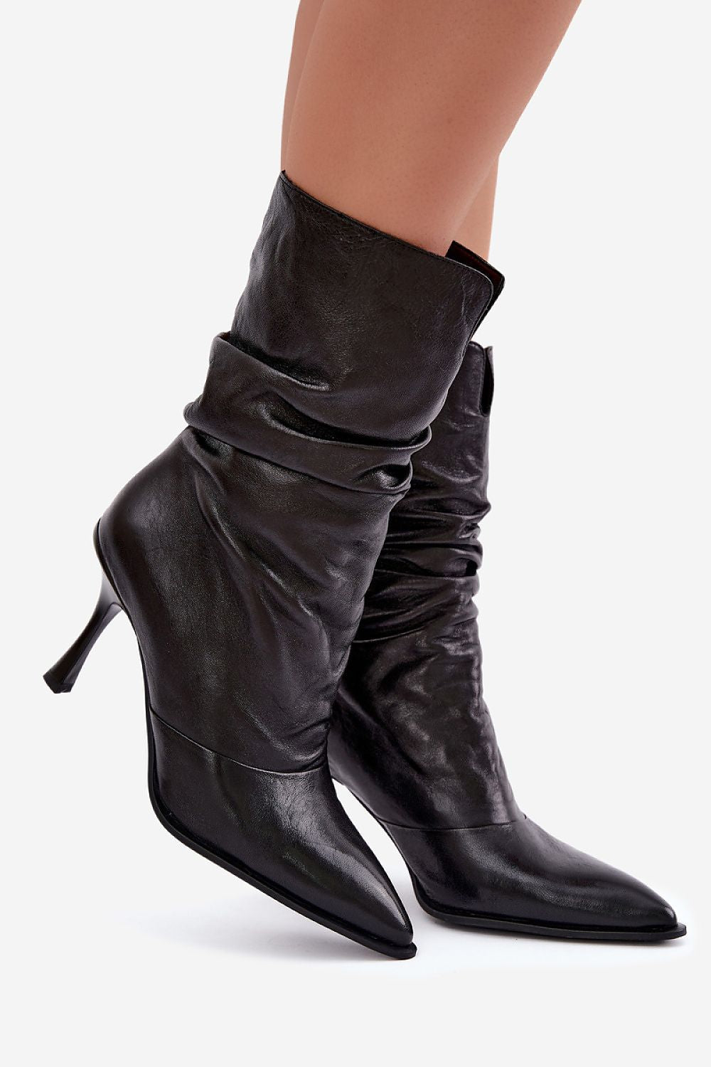  Botine cu toc model 231588 Step in style 