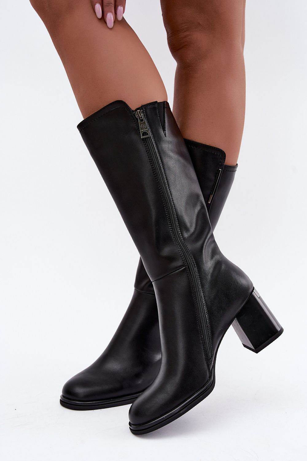  Cizme cu toc model 231599 Step in style 