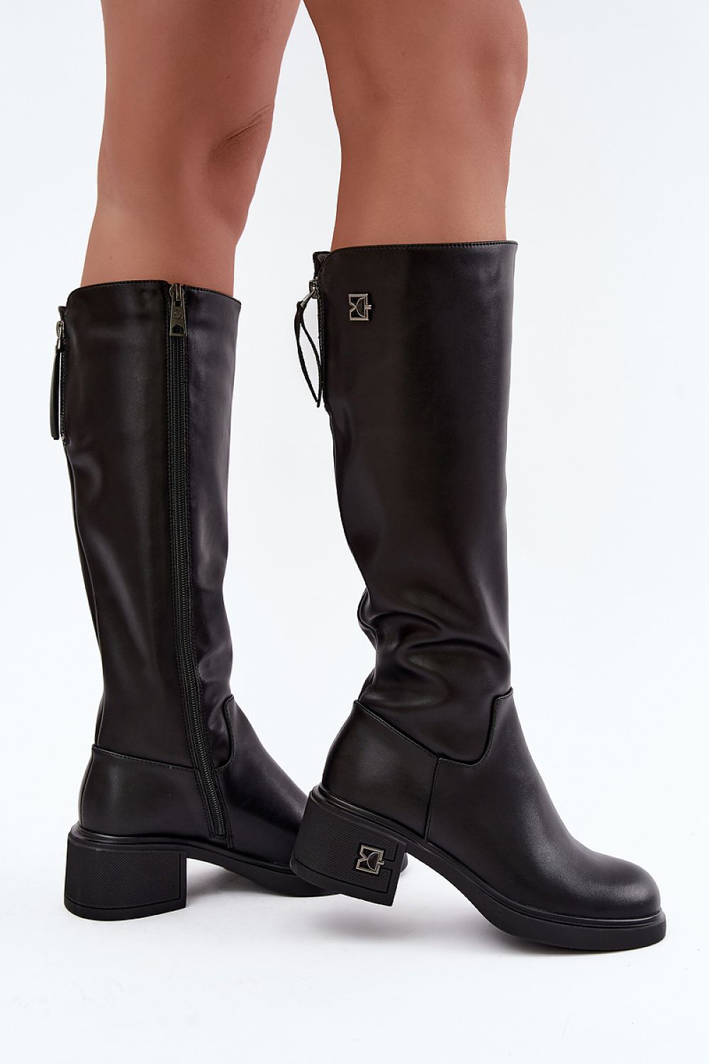  Cizme cu toc model 231600 Step in style 