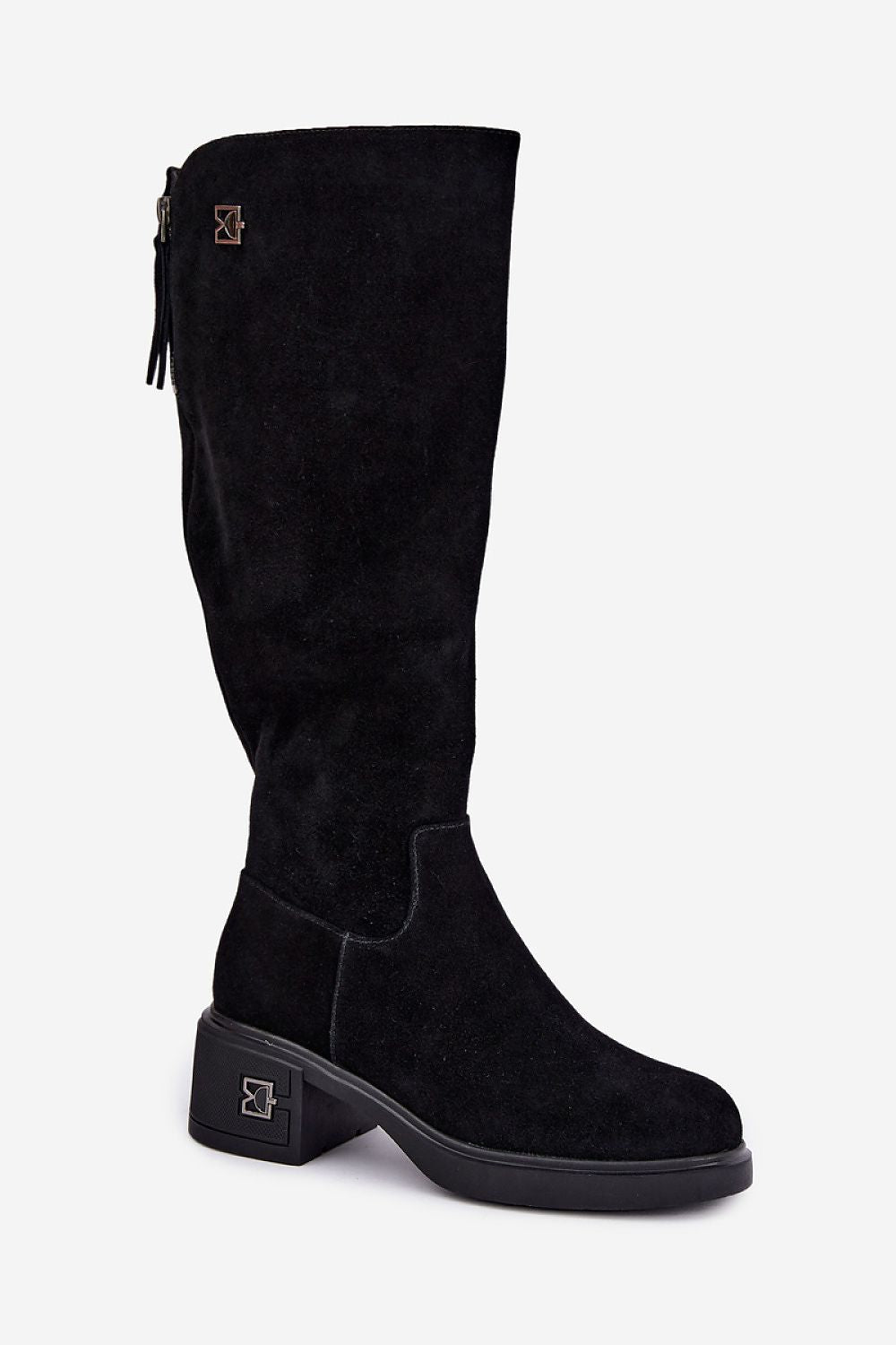  Cizme cu toc model 231601 Step in style 