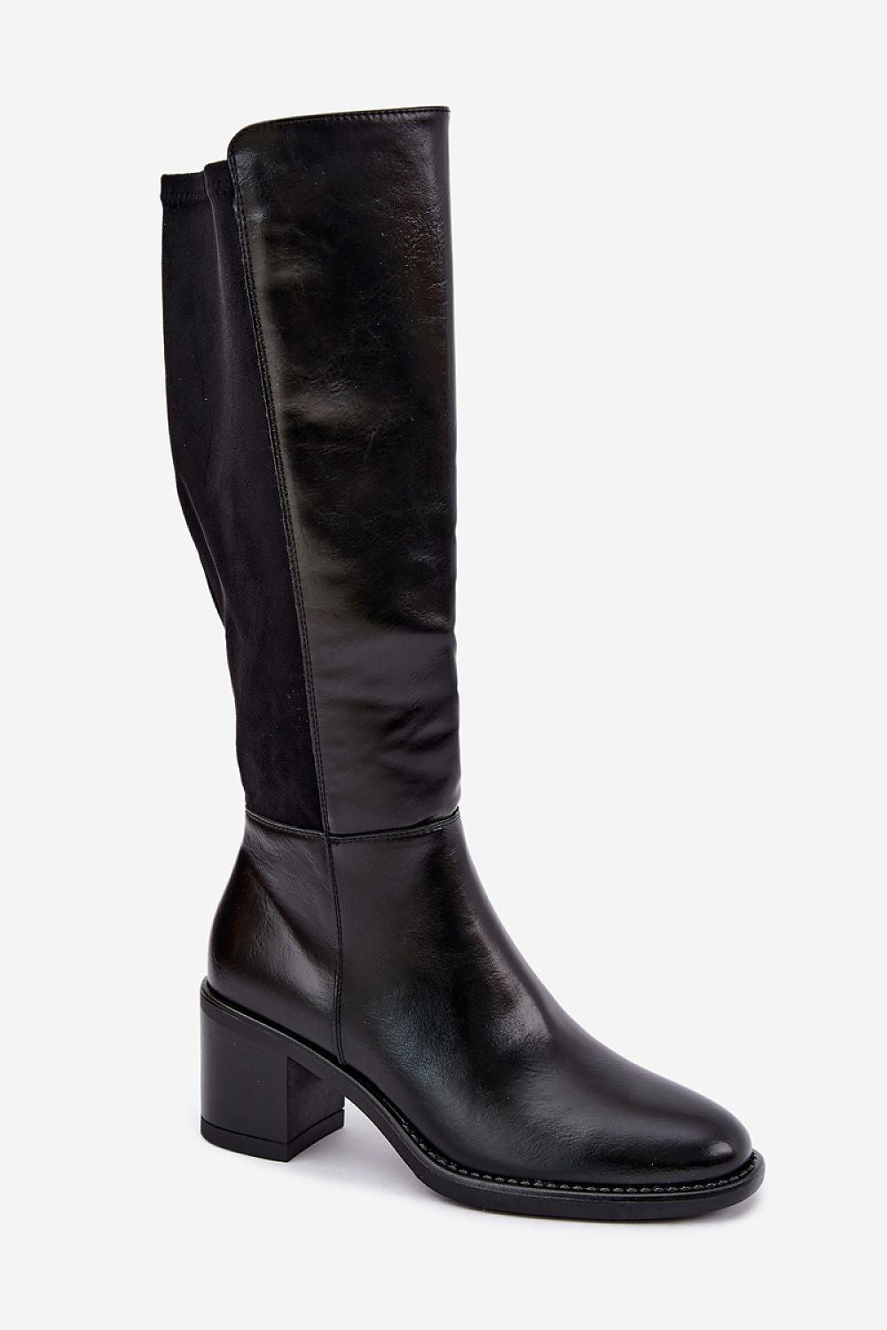 Cizme cu toc model 231620 Step in style 