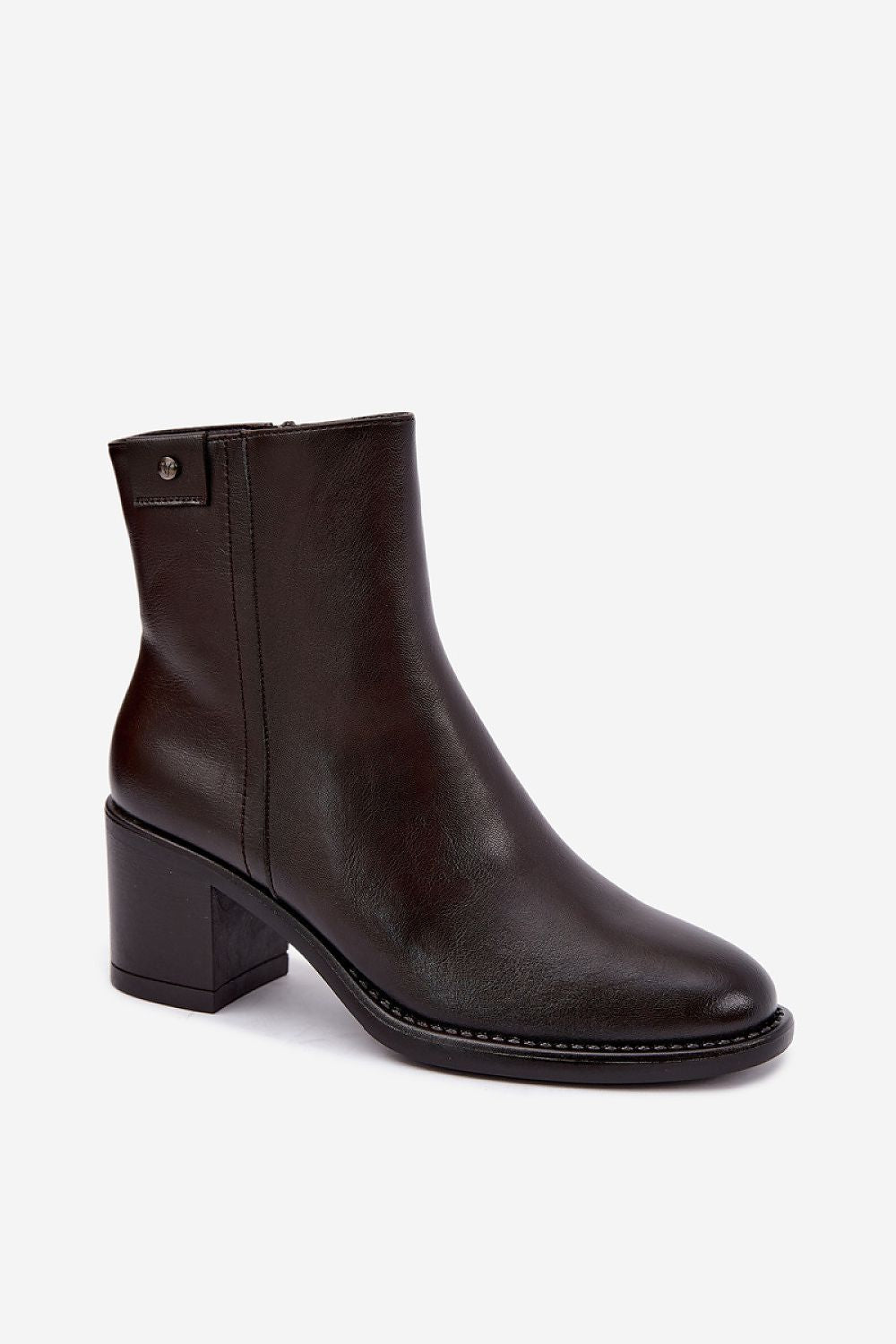  Botine cu toc model 231623 Step in style 