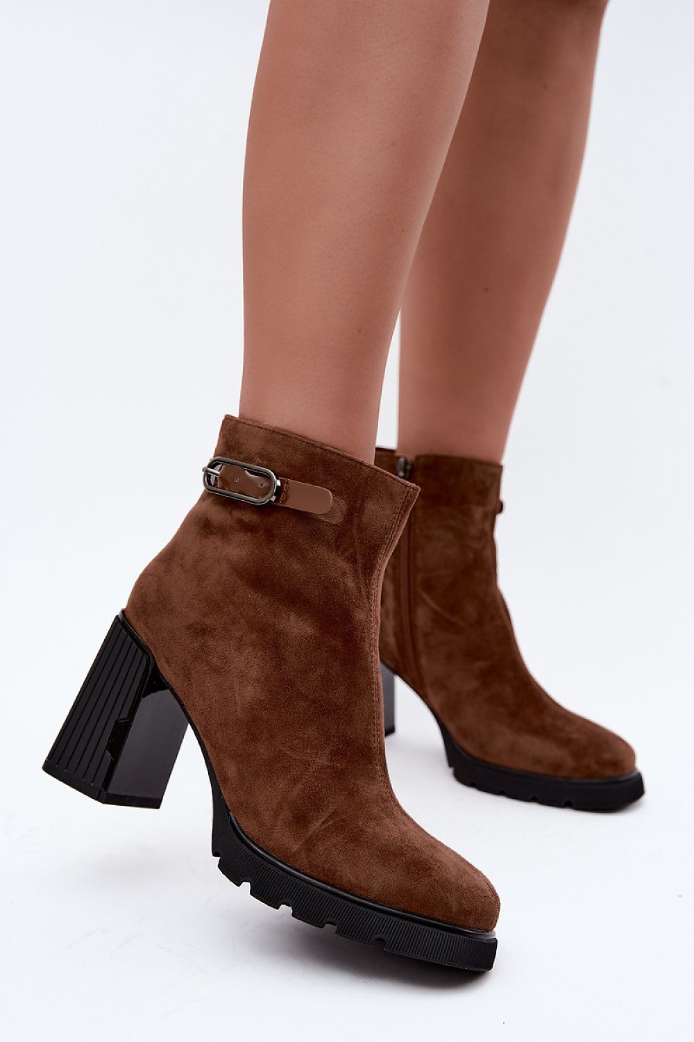  Botine cu toc model 231627 Step in style 