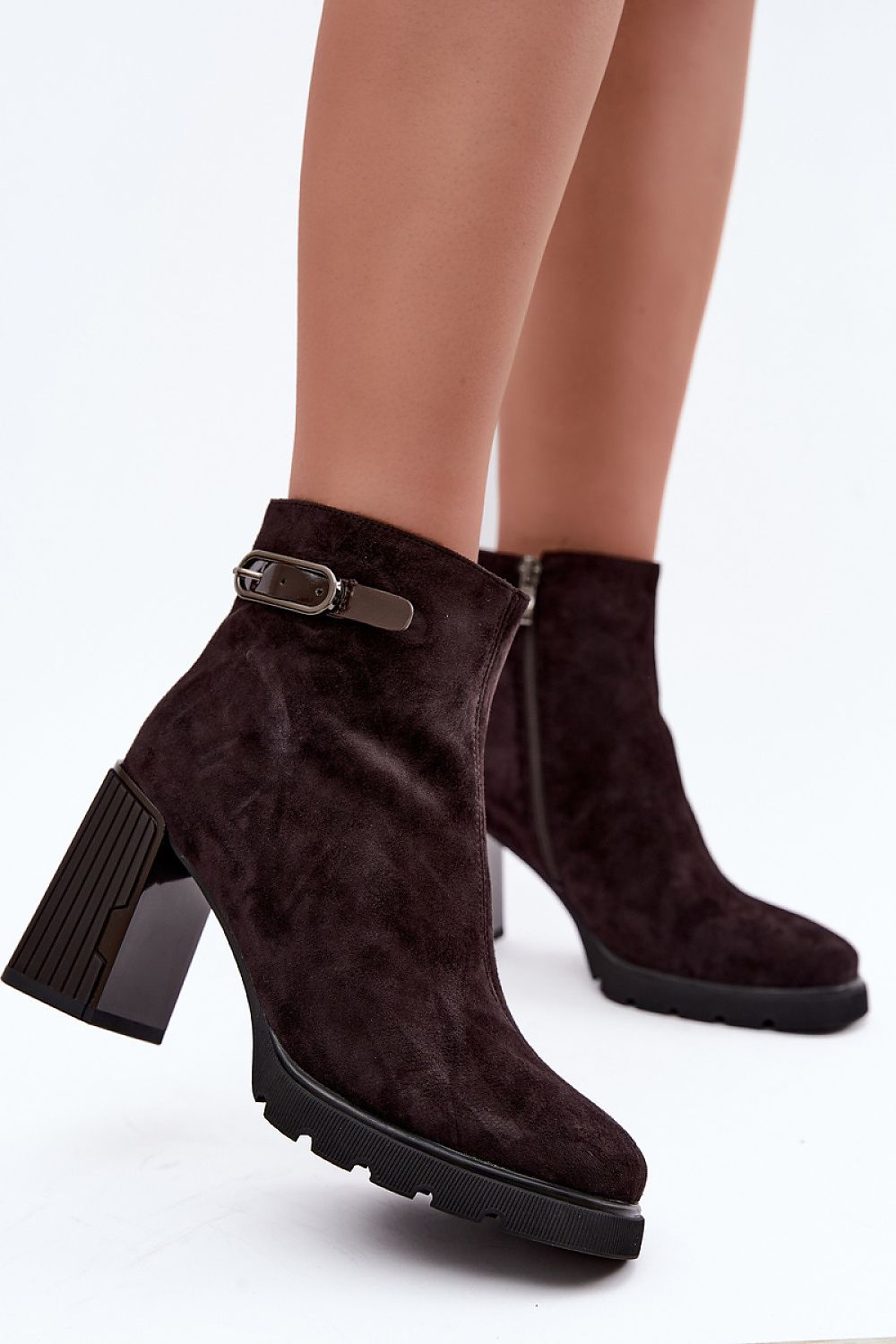 Botine cu toc model 231628 Step in style 