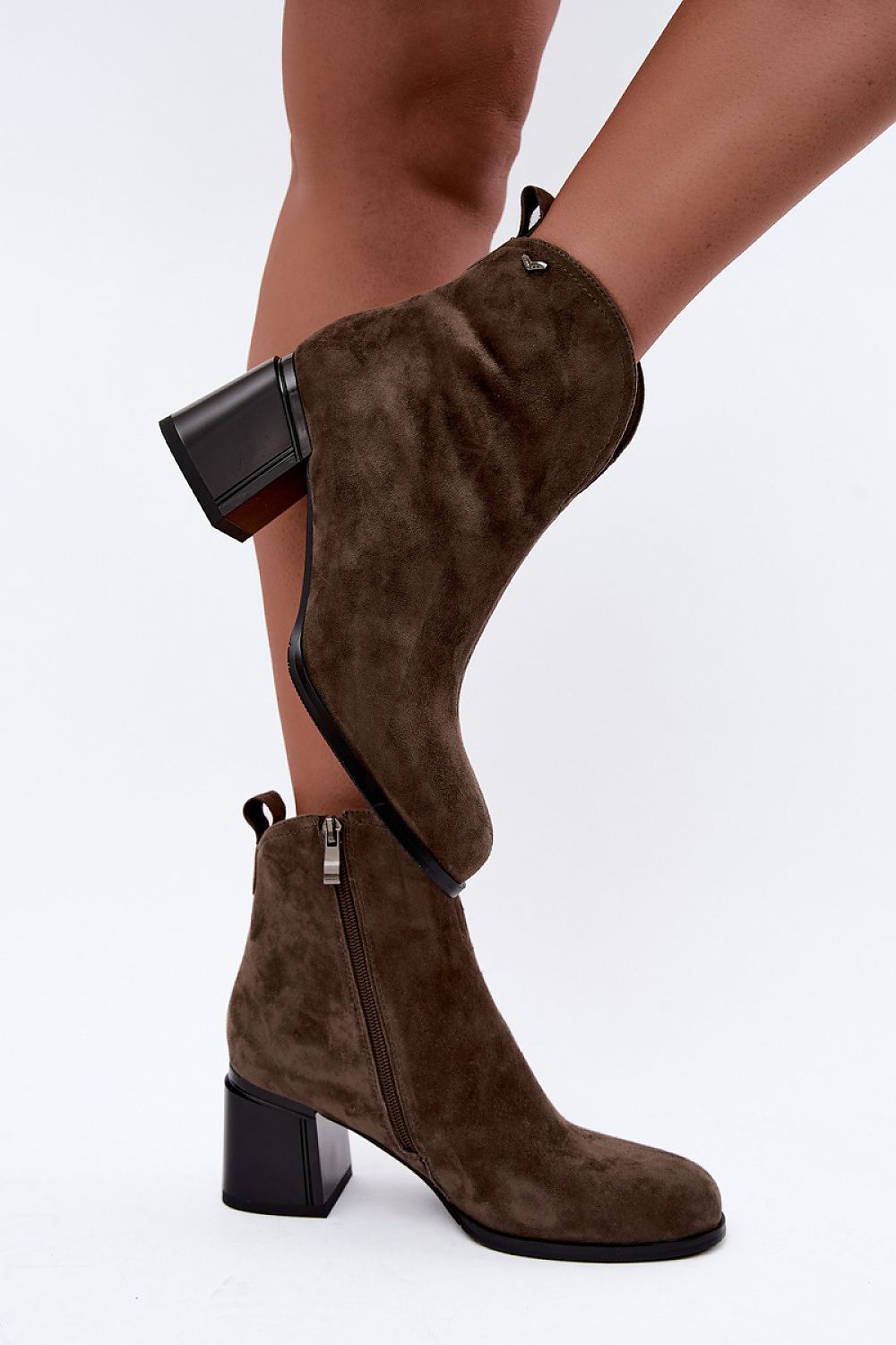  Botine cu toc model 231629 Step in style 