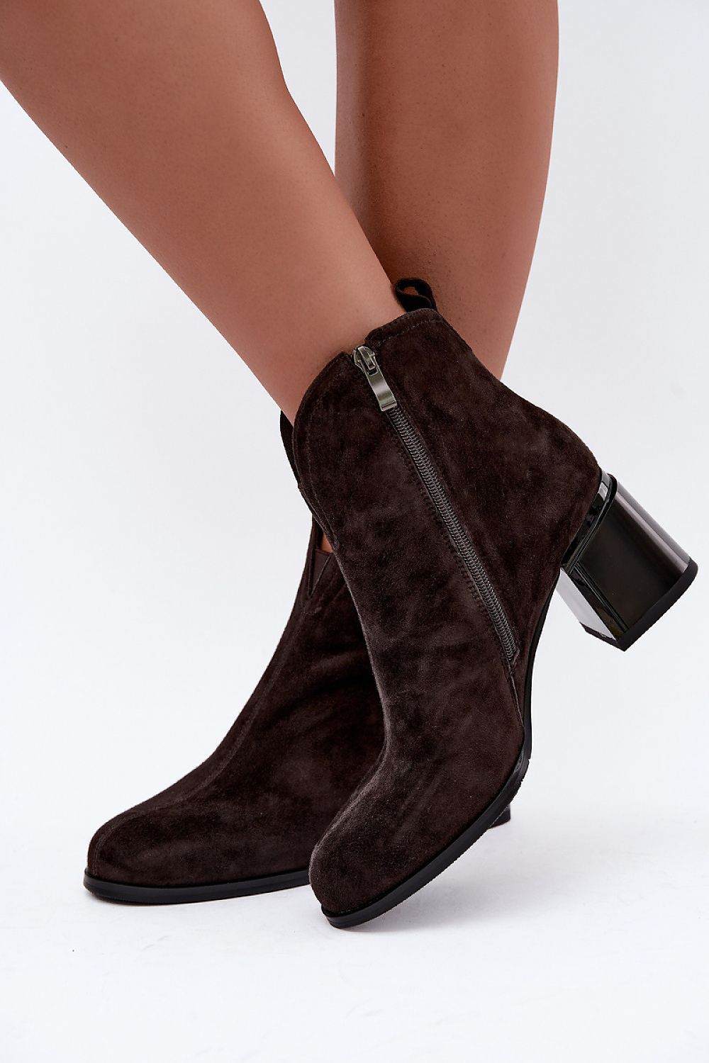  Botine cu toc model 231630 Step in style 