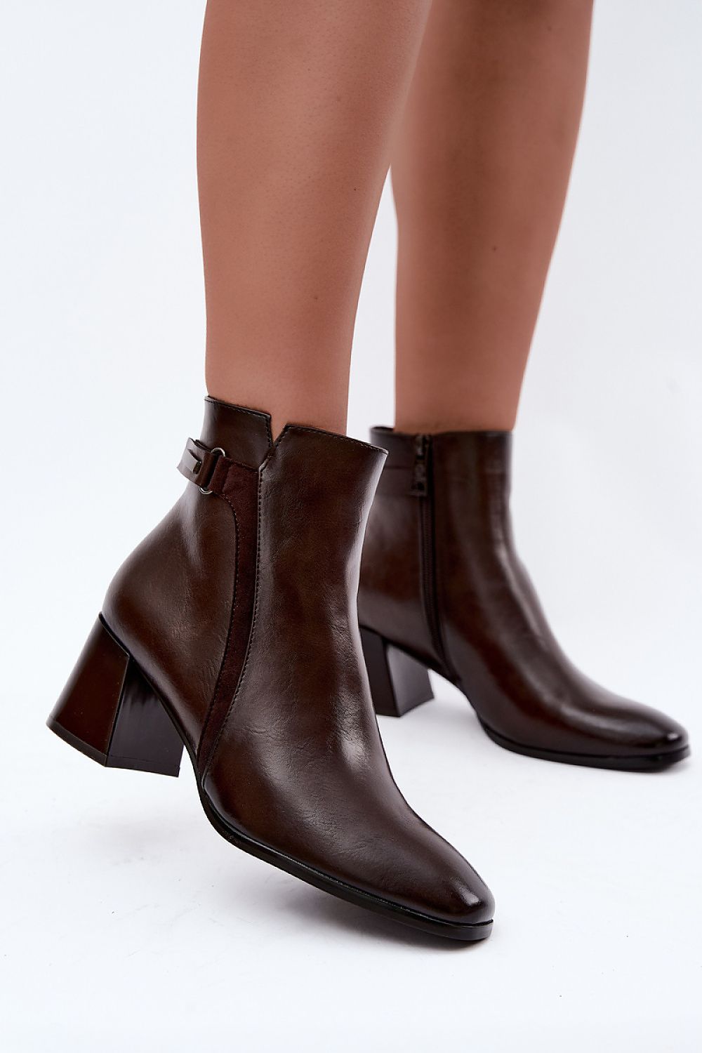  Botine cu toc model 231631 Step in style 