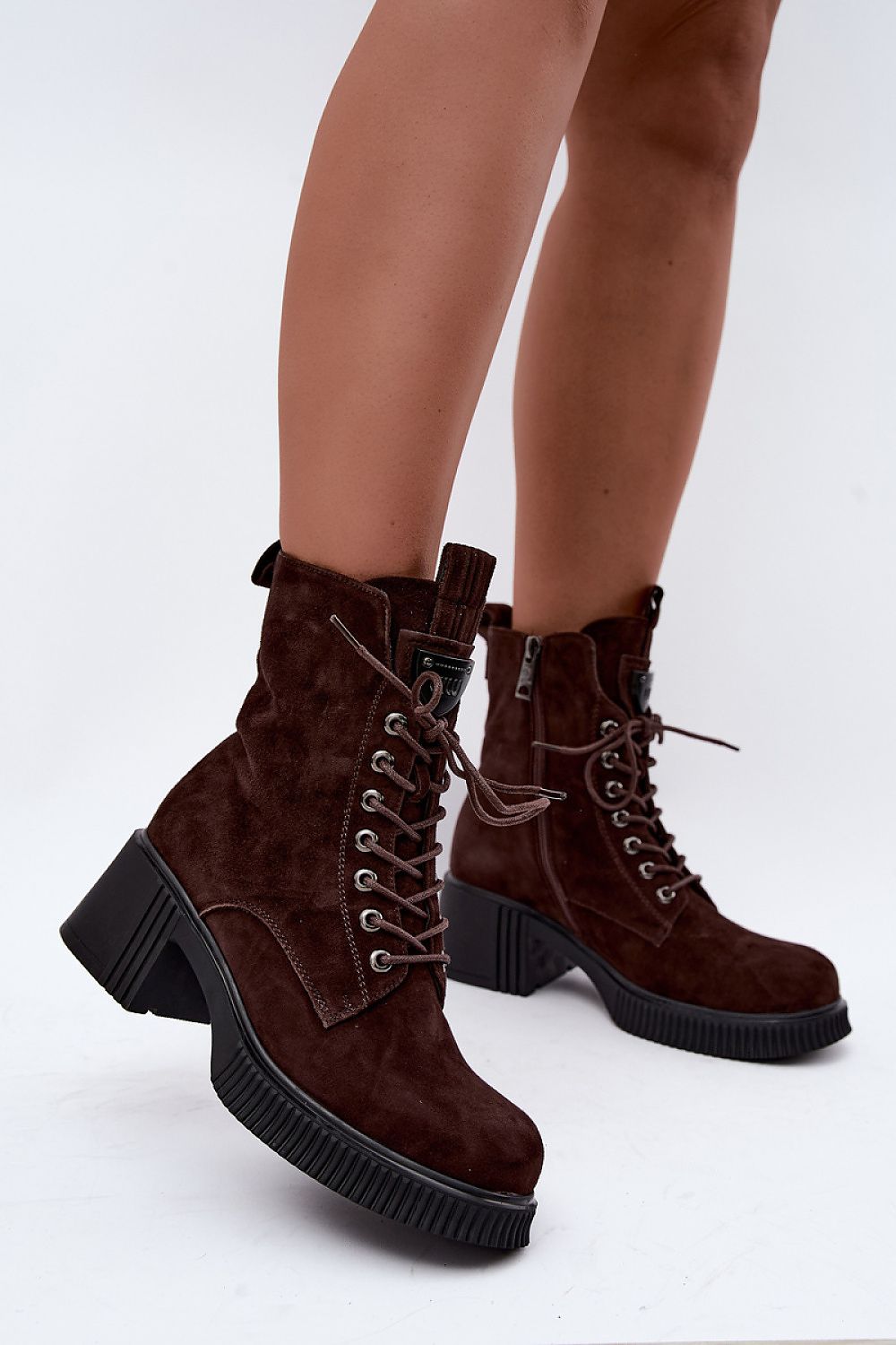  Botine cu toc model 231634 Step in style 