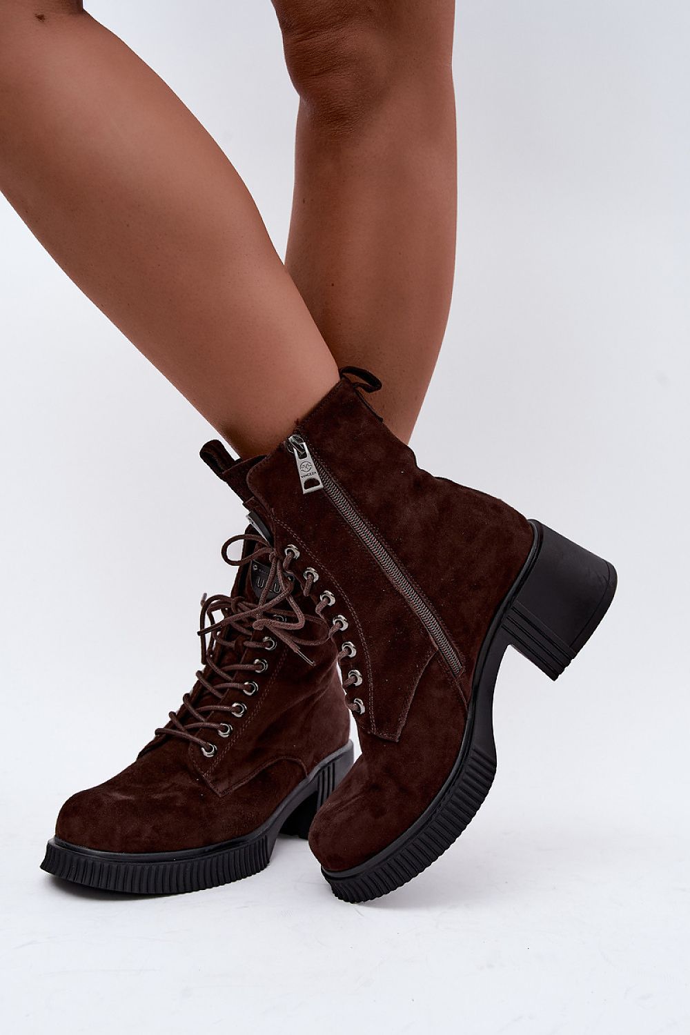  Botine cu toc model 231634 Step in style 