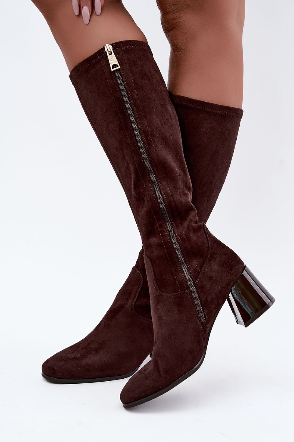  Cizme cu toc model 231643 Step in style 