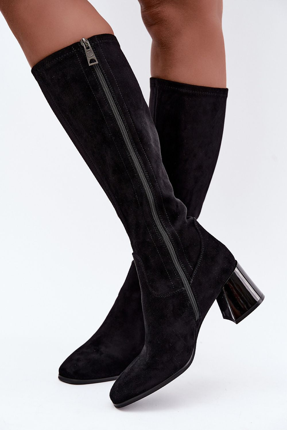 Cizme cu toc model 231644 Step in style 