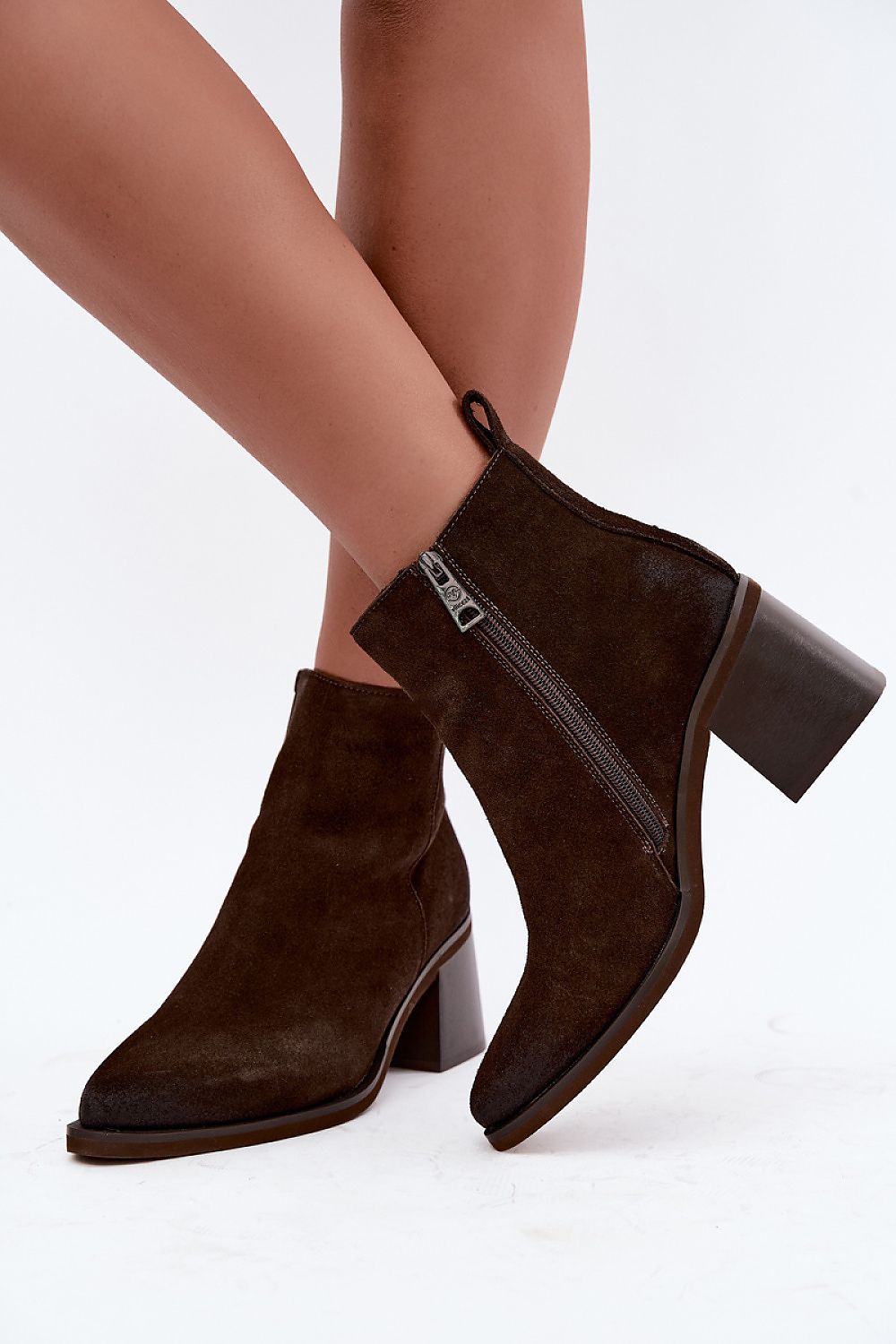  Botine cu toc model 231650 Step in style 