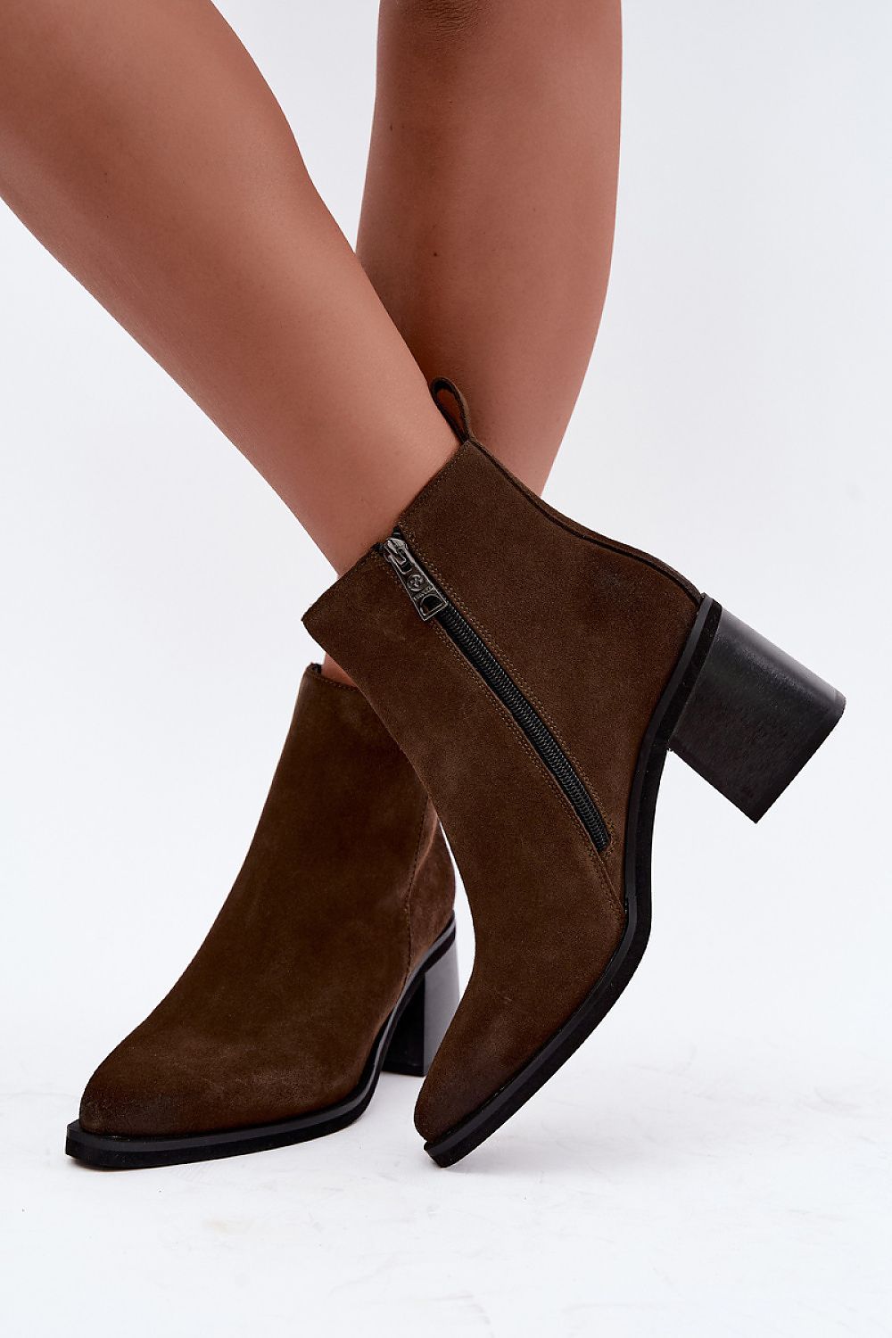  Botine cu toc model 231651 Step in style 