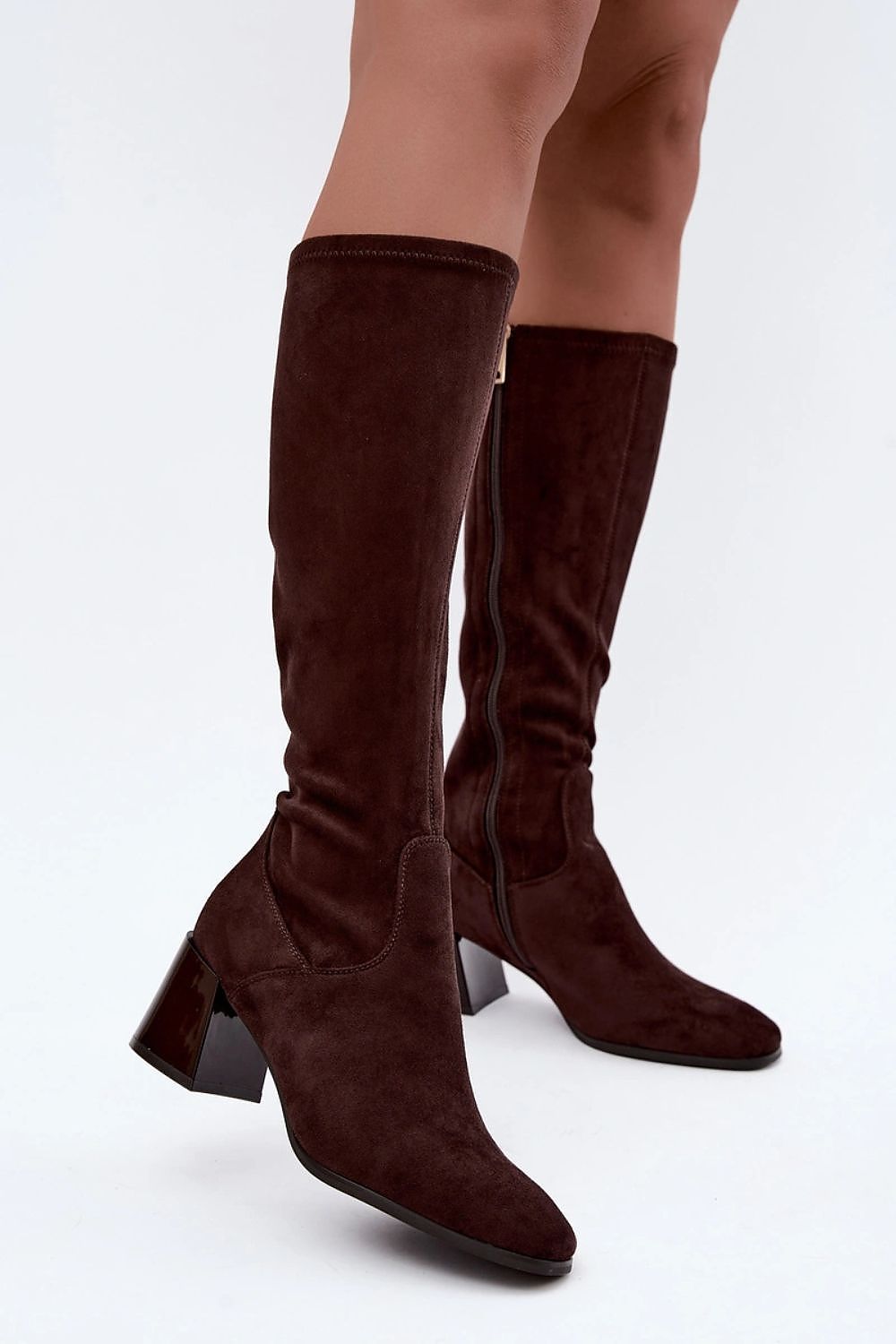  Cizme cu toc model 231643 Step in style 
