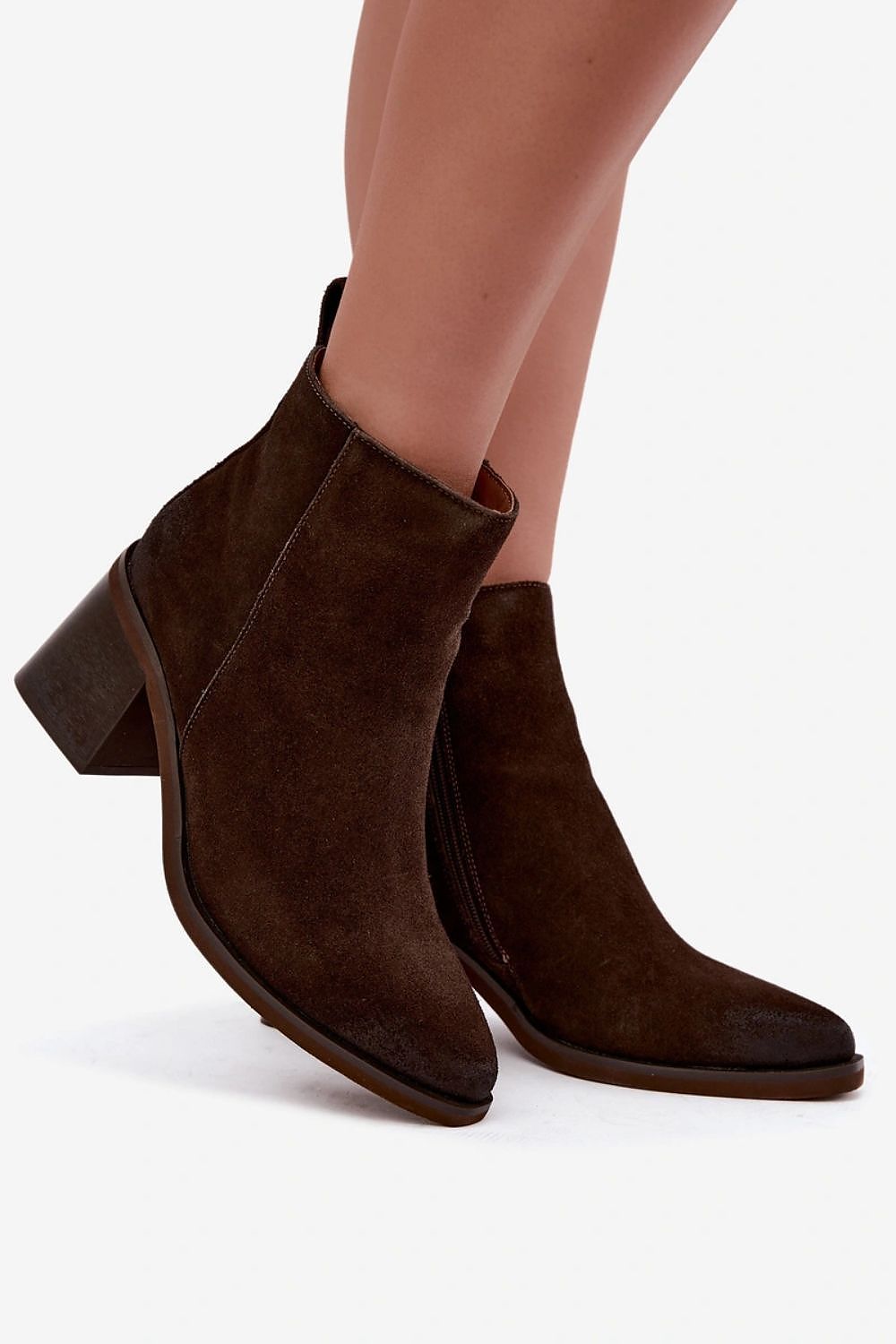 Botine cu toc model 231650 Step in style 