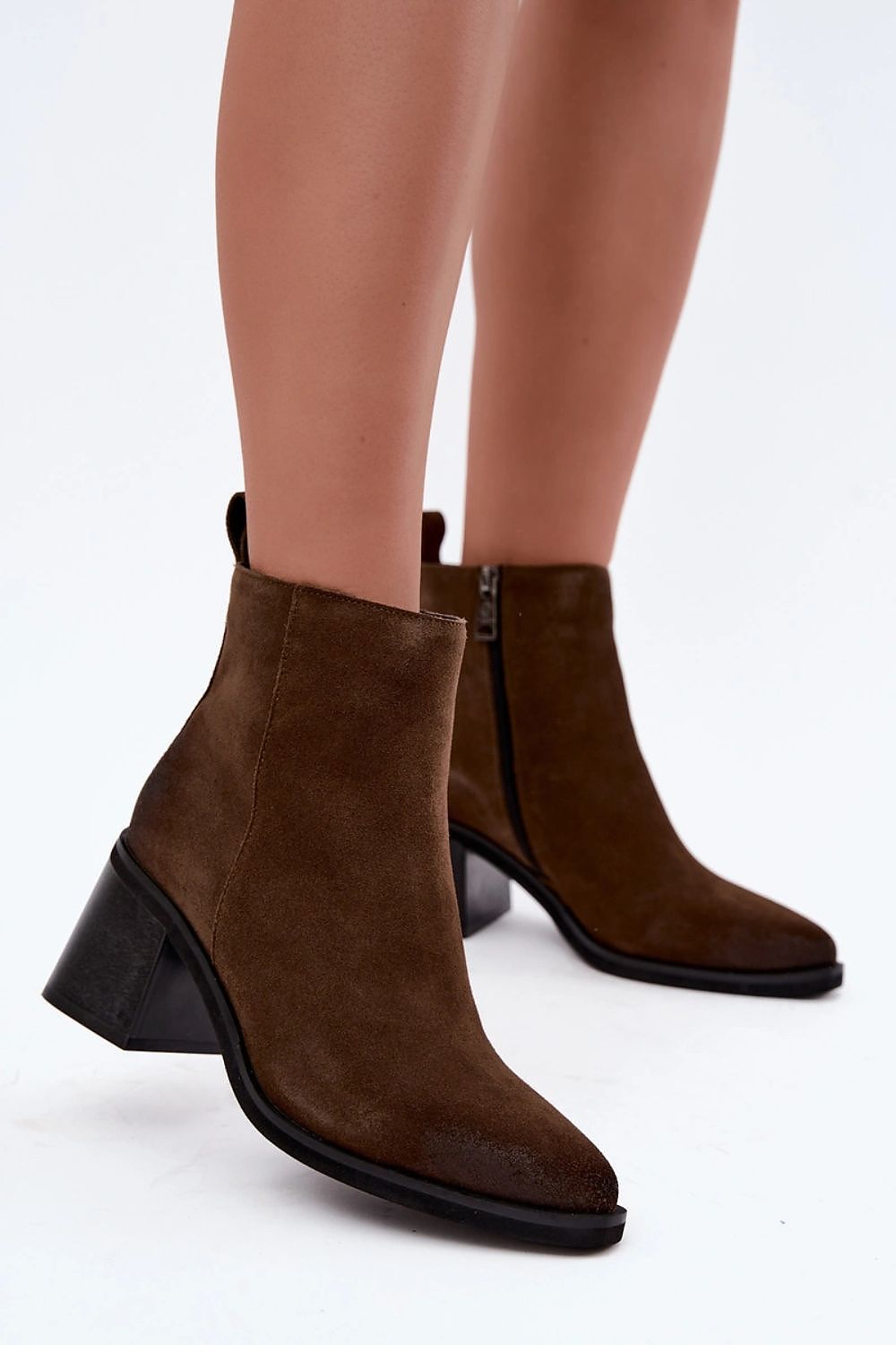  Botine cu toc model 231651 Step in style 