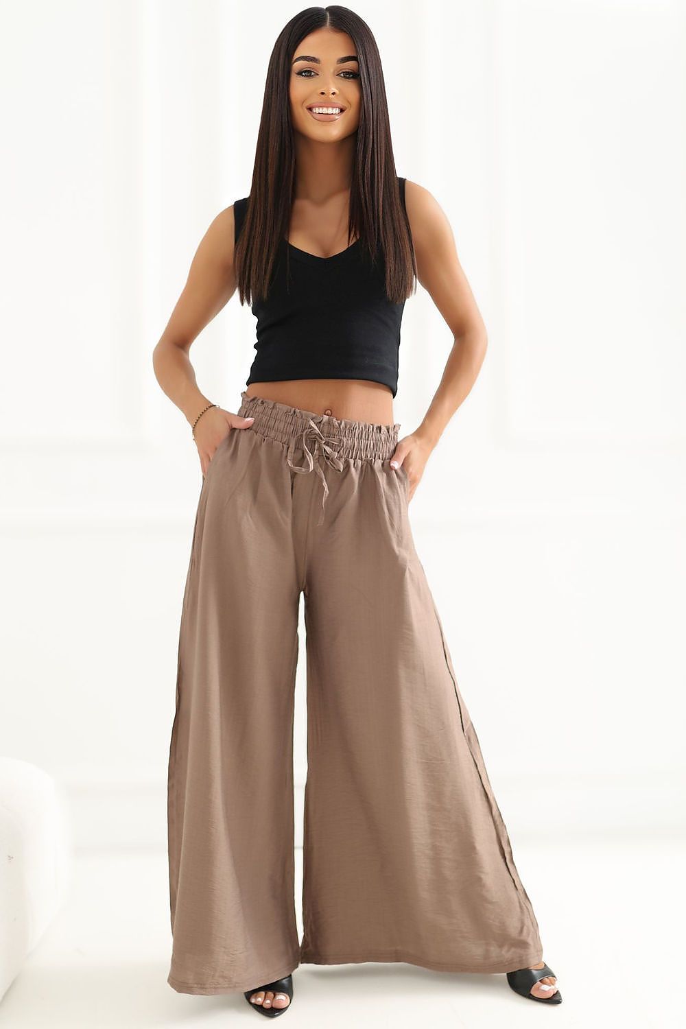  Pantaloni de damă model 231713 Factory Price 