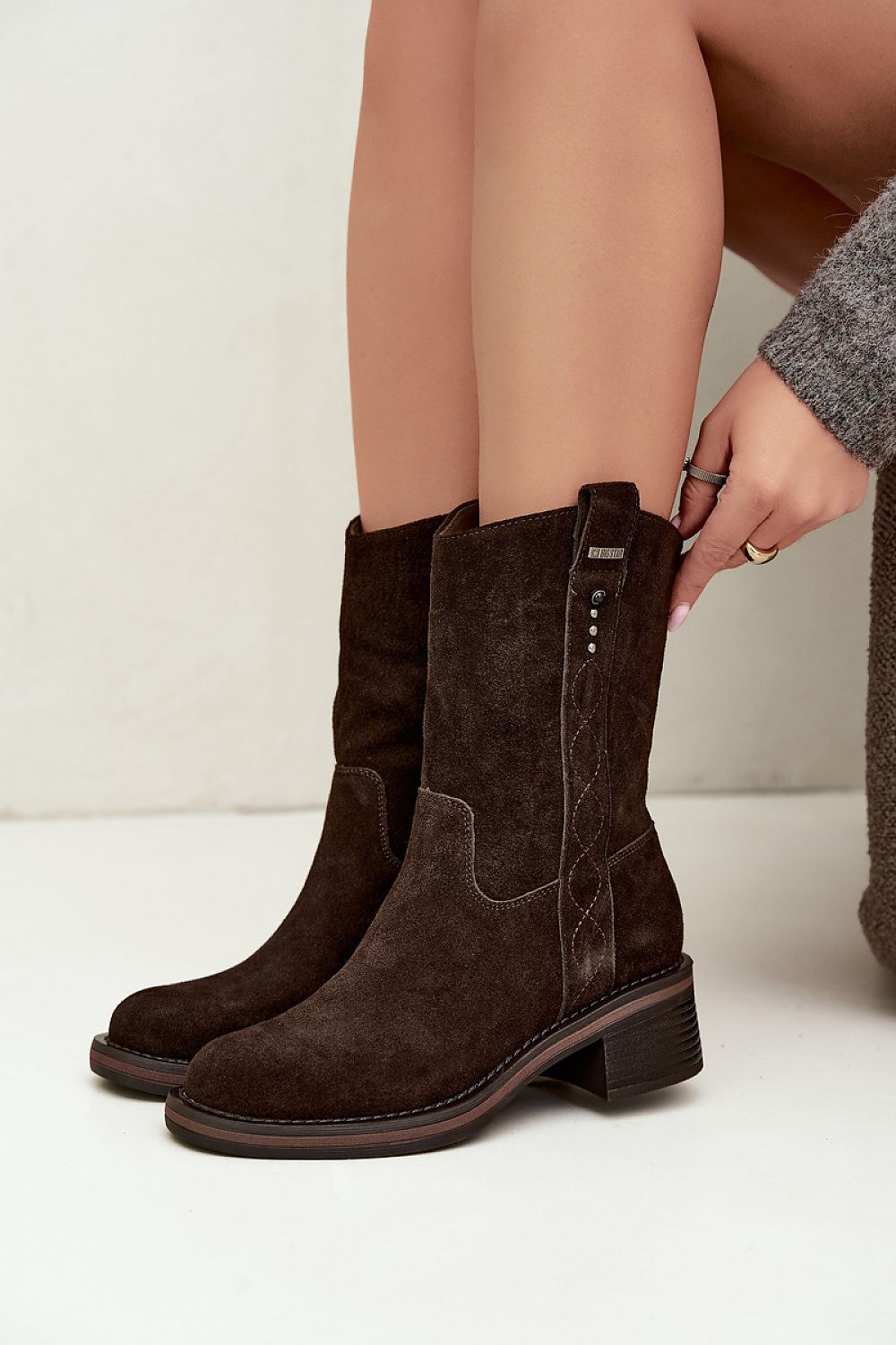  Botine cu toc model 231760 Step in style 