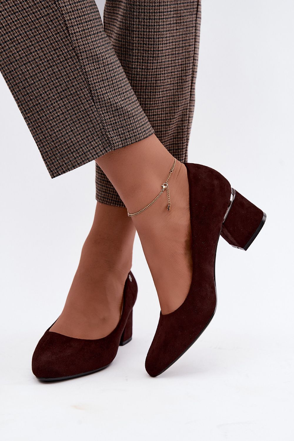  Pantofi dcu toc gros model 231790 Step in style 