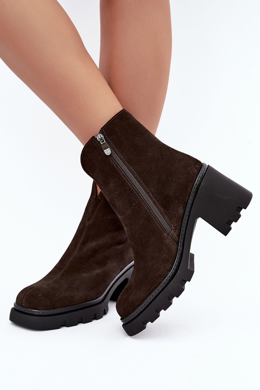  Botine cu toc model 231798 Step in style 