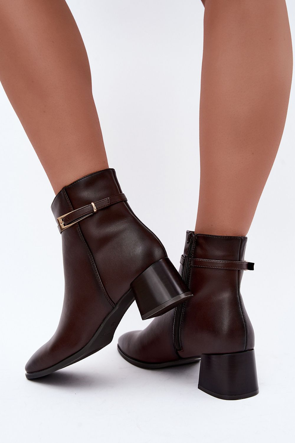  Botine cu toc model 231806 Step in style 