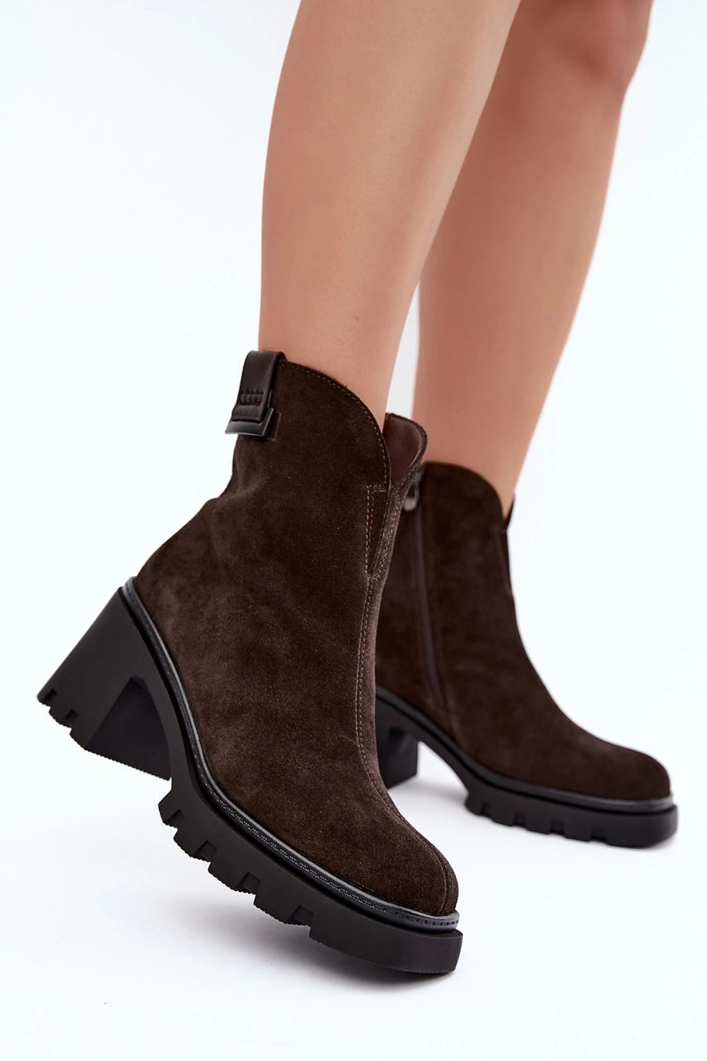  Botine cu toc model 231798 Step in style 
