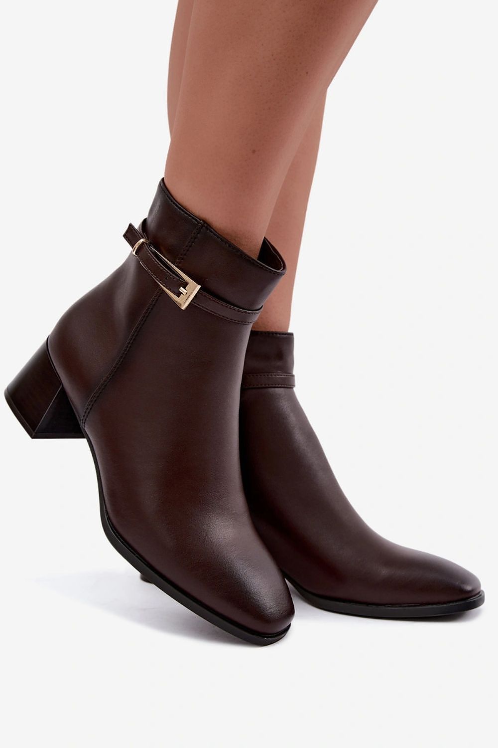  Botine cu toc model 231806 Step in style 