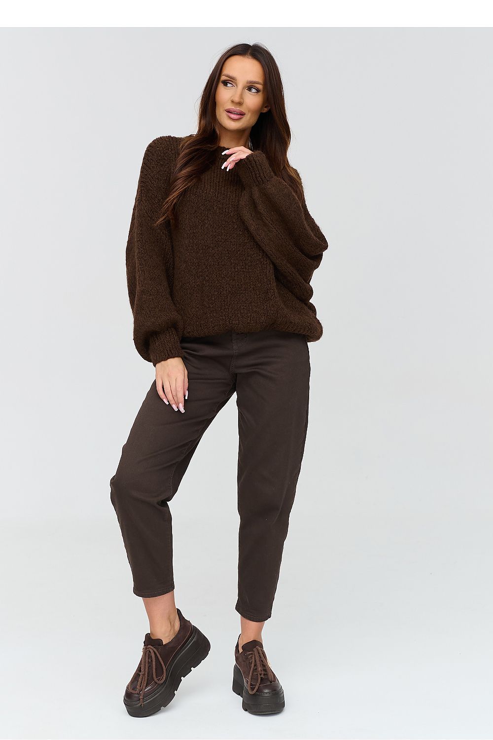  Pulover model 231989 Makadamia 