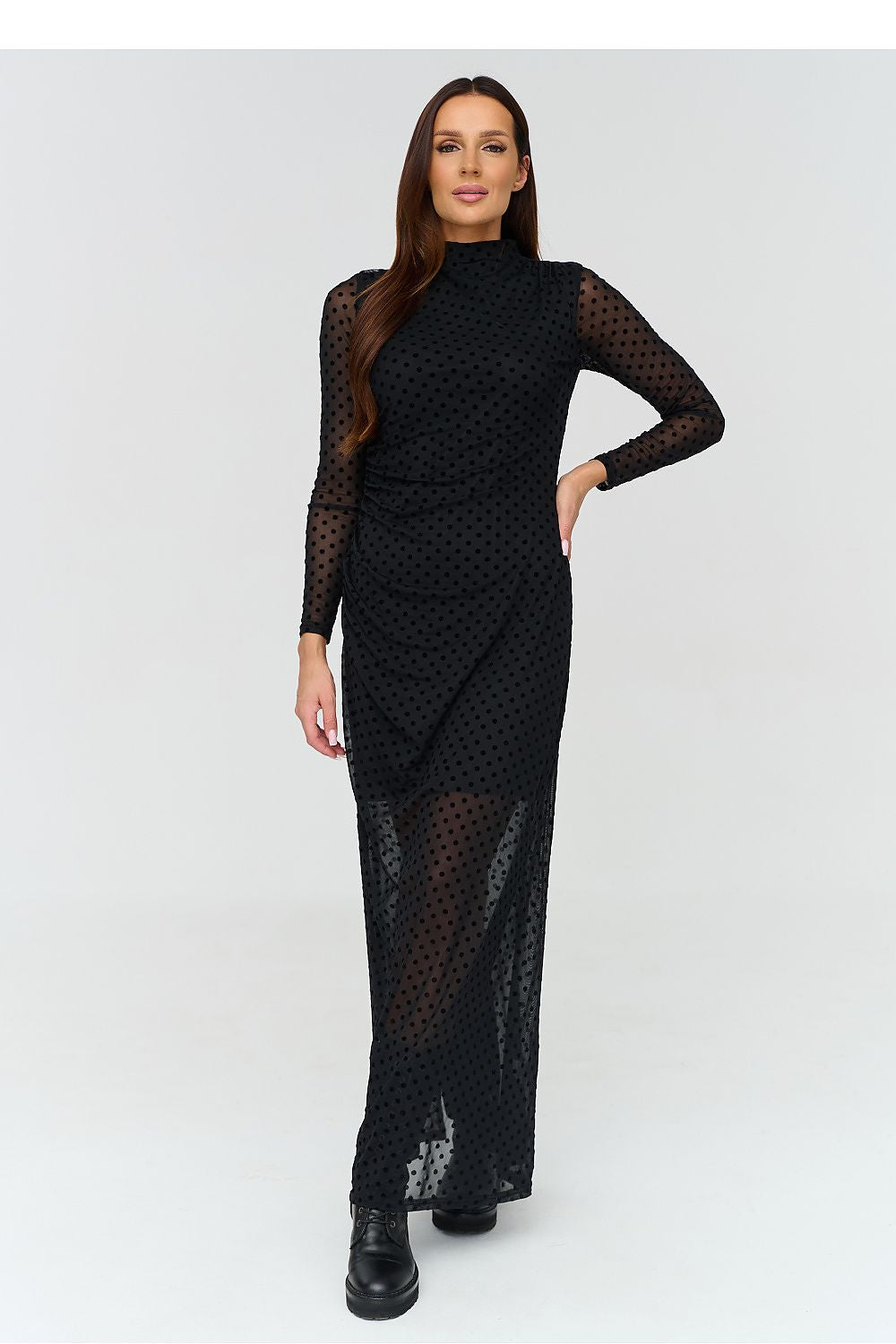  Rochie de seară model 231992 Makadamia 