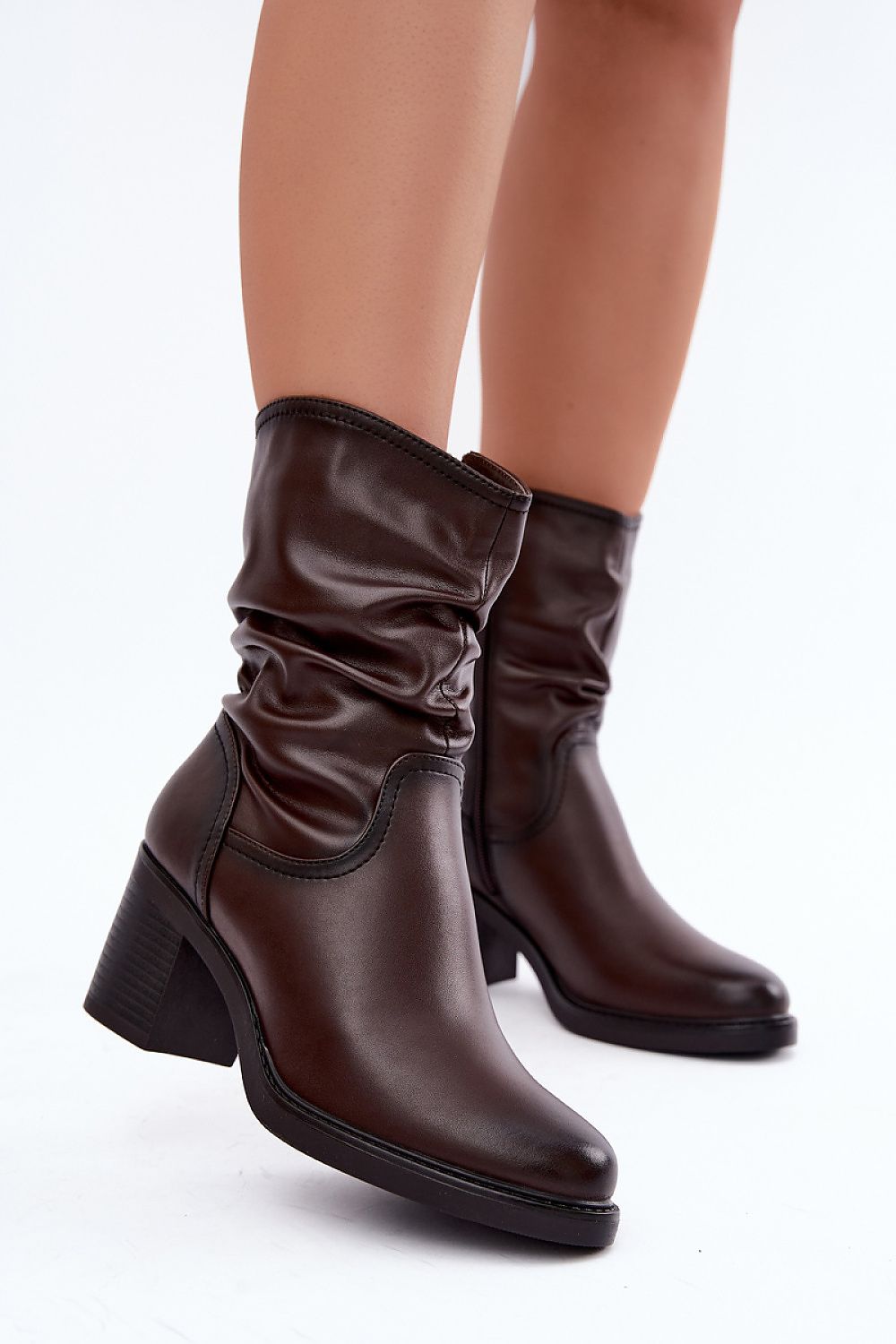  Botine cu toc model 232064 Step in style 