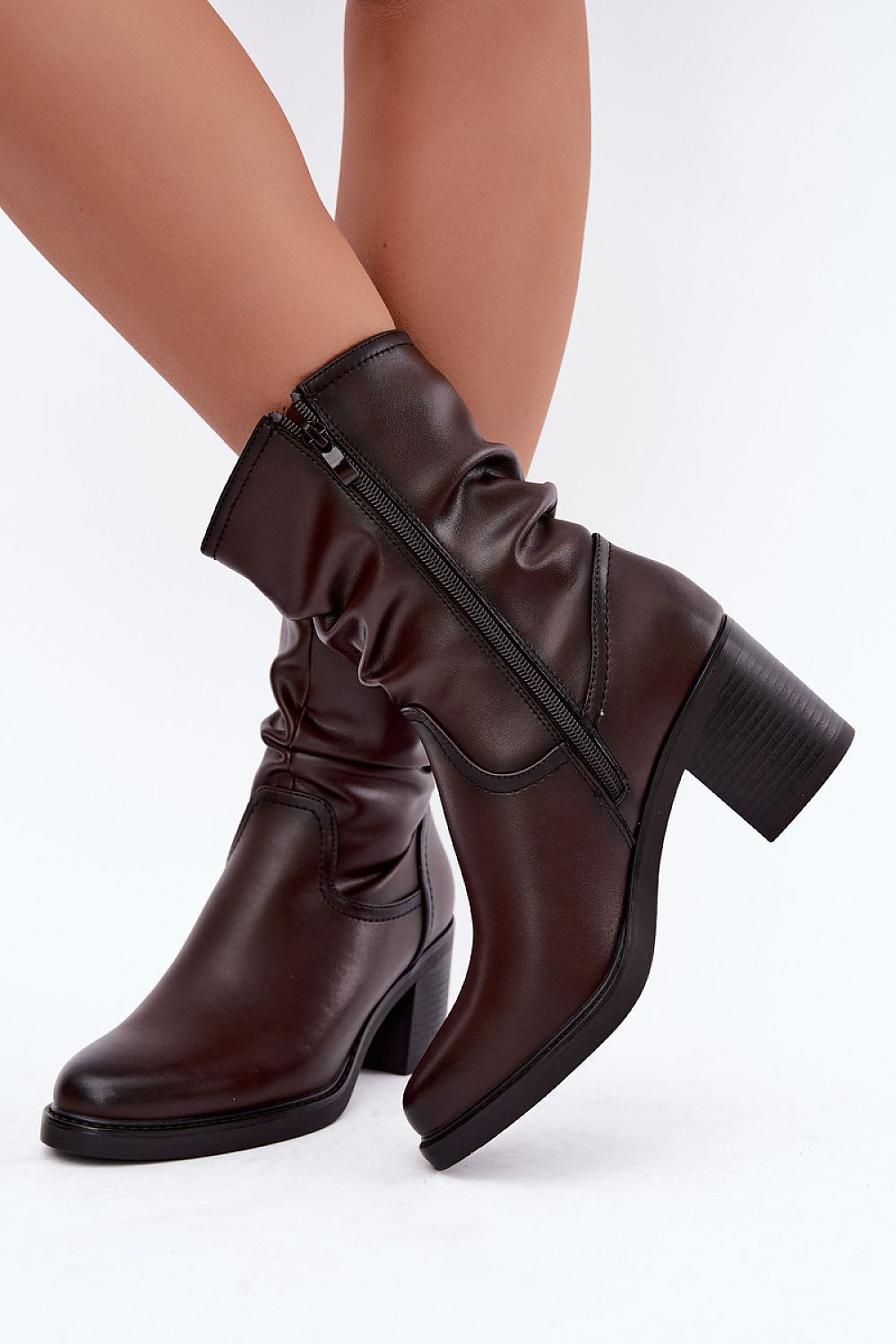  Botine cu toc model 232064 Step in style 